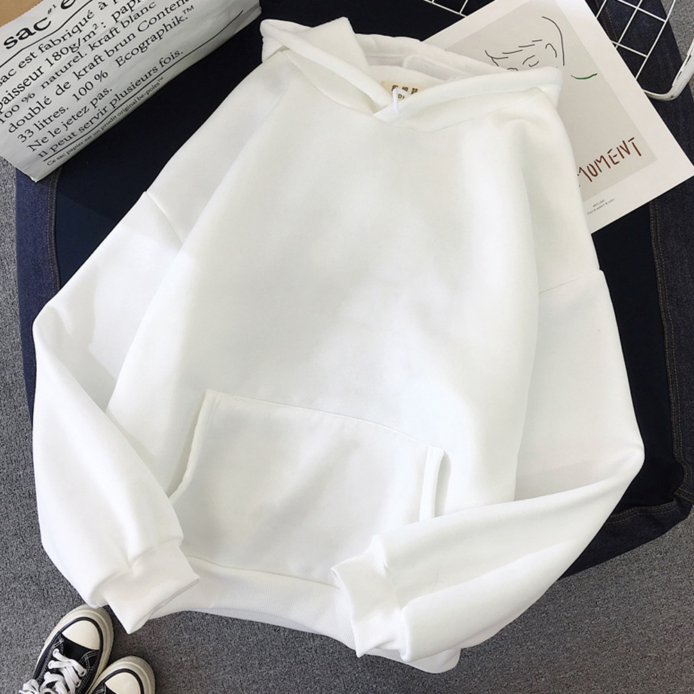 Cross-border 2024 Amazon ebay AliExpress cross-border independent eBay female blank solid color hoodie 2TEMU