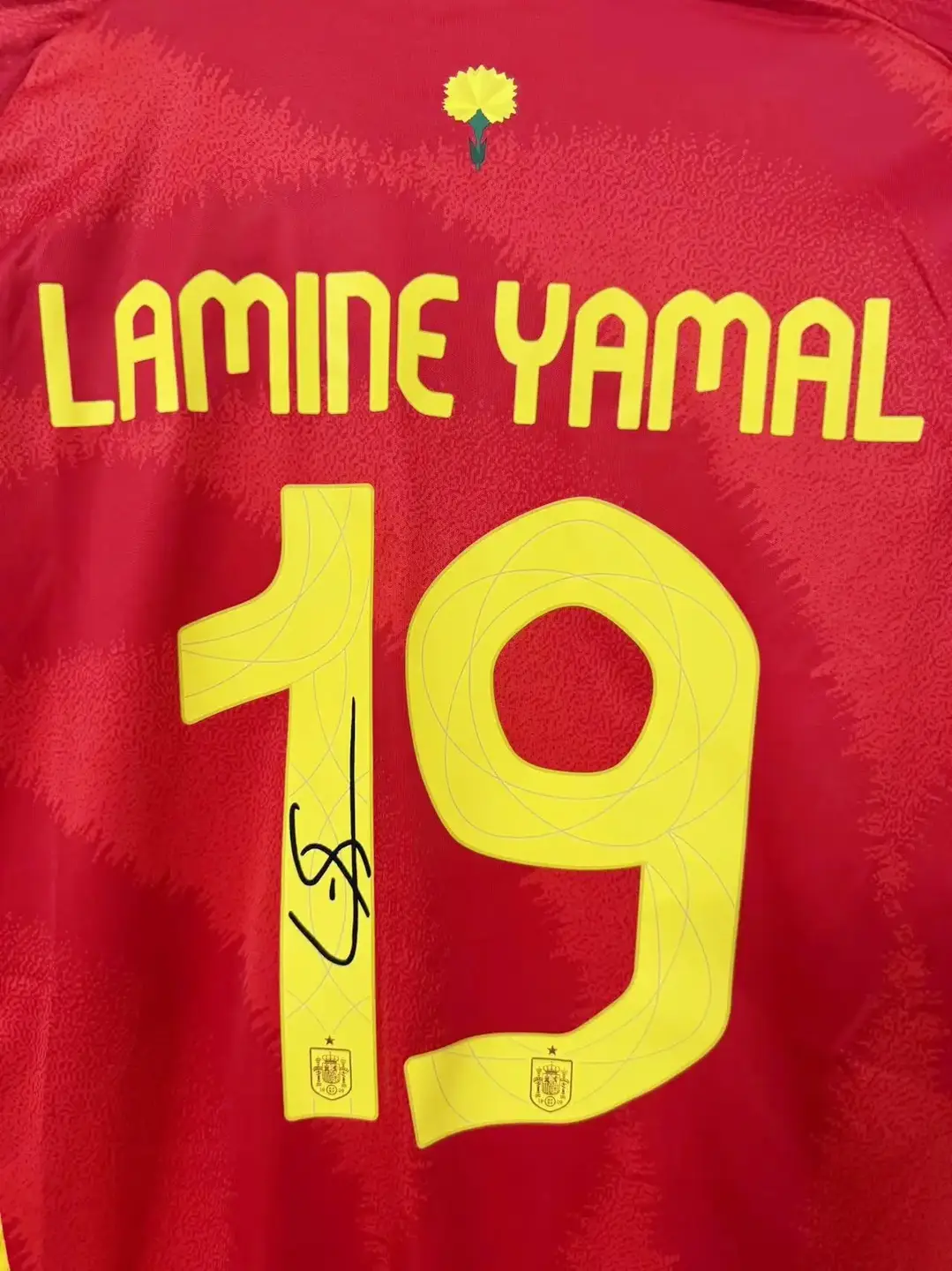 Yamal Spain Printed Jersey Player Edition Football