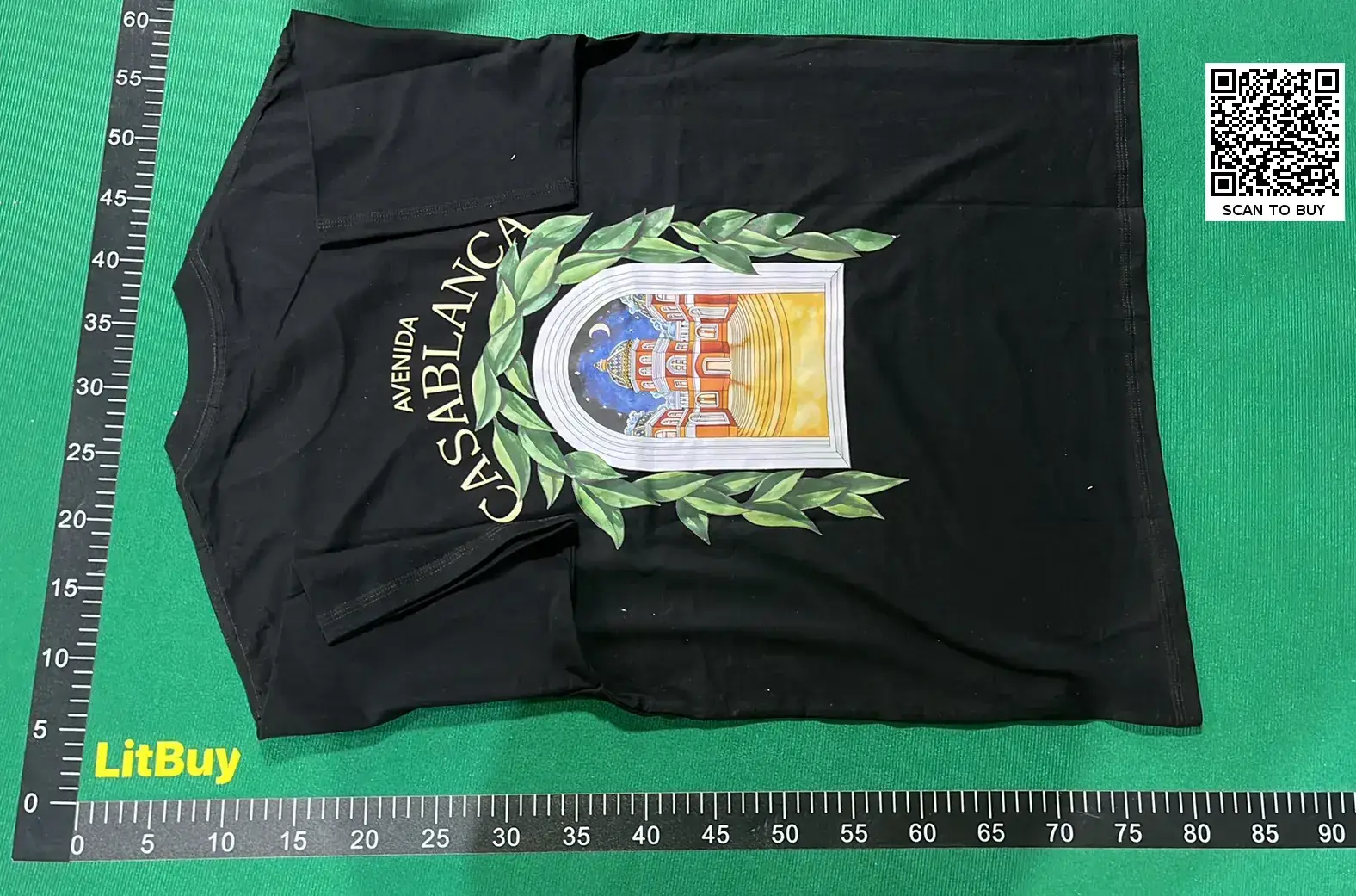 Casablanca Avenida Short Sleeve T-Shirt