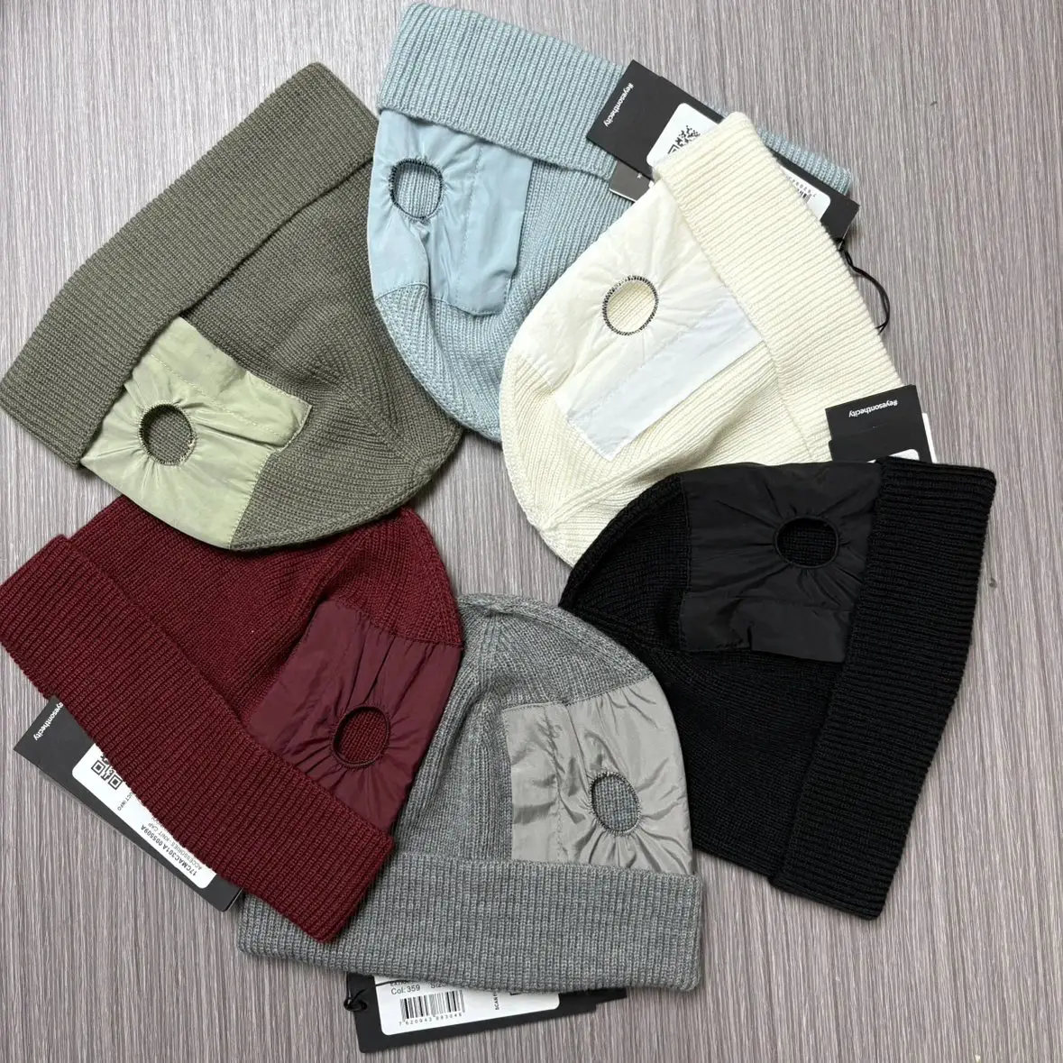 Spot CP new cross-border wool hat autumn and winter knitted hat men and women outdoor leisure warm couple youth trend