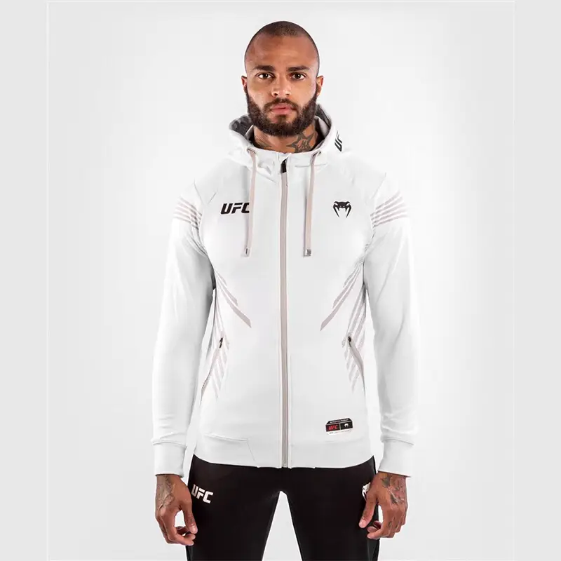 Venum Venom Ufc Joint Fighting Night Zipper Outwear Fitness Running Sports Tops Hooded Sweatshirt