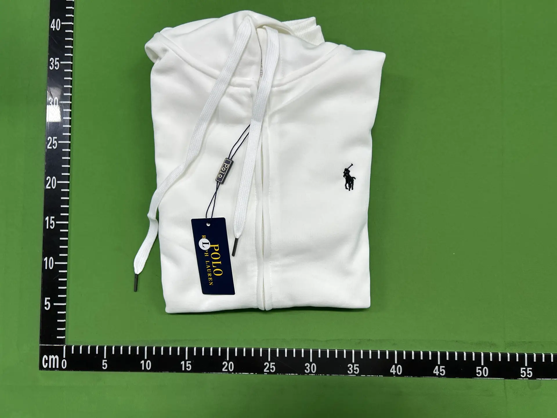 Polo Ralph Lauren Zip Hoodie White