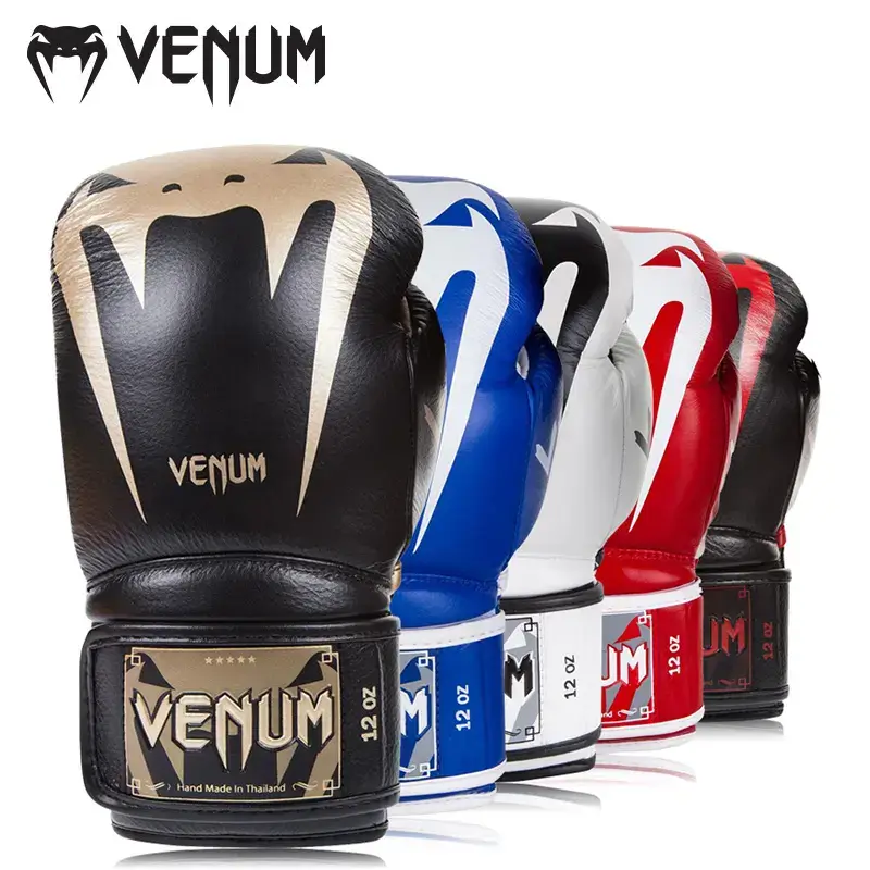 Venum Venom Giant 3.0 Boxing Gloves Cowhide Adult Sandbag Training Fighting Muay Thai Men's and Women's Boxing Gloves