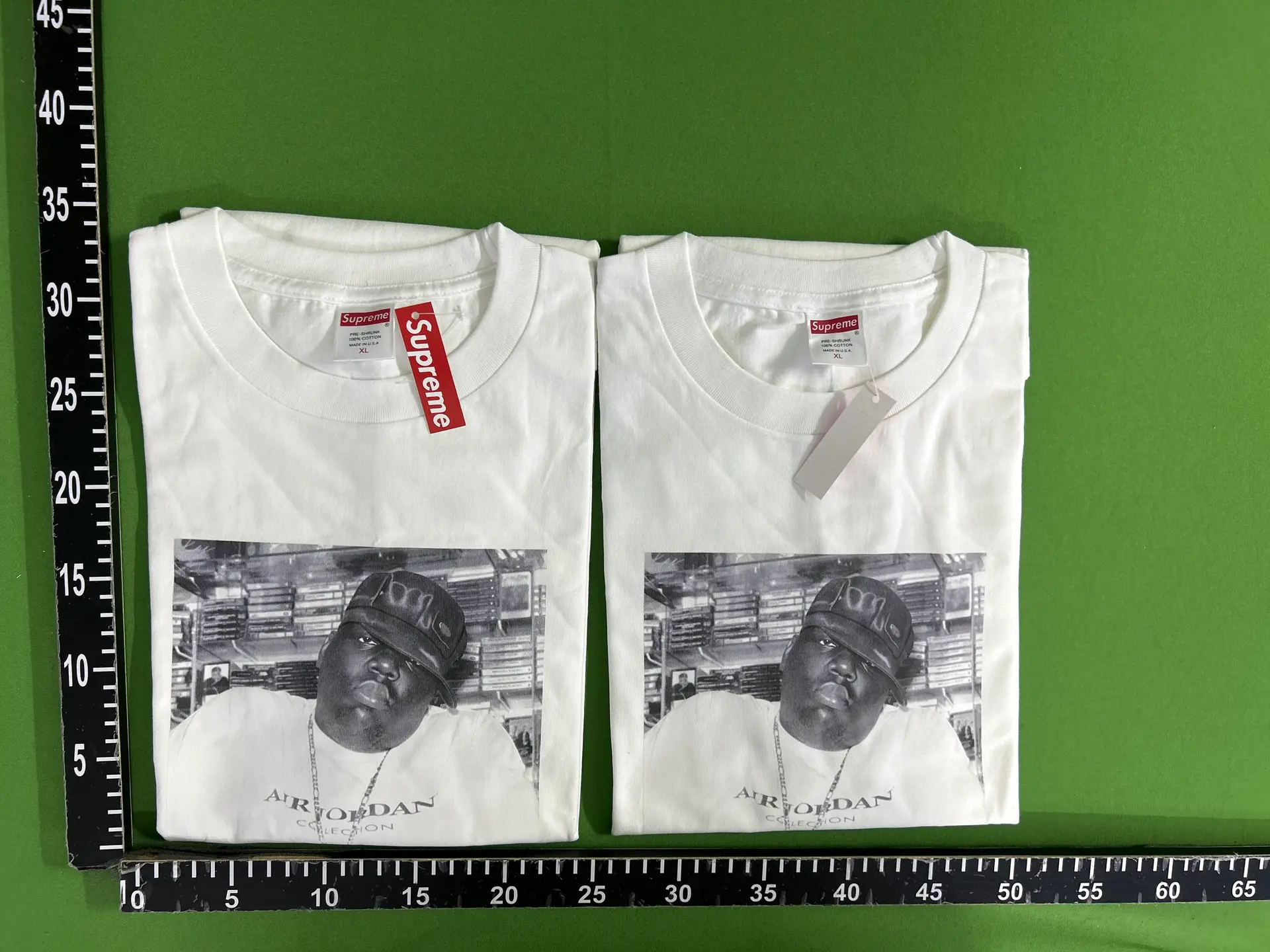 24FW BIGGIE S/S TOP co-name rap figure photo short-sleeved T-shirt cotton bottoming shirt TEE