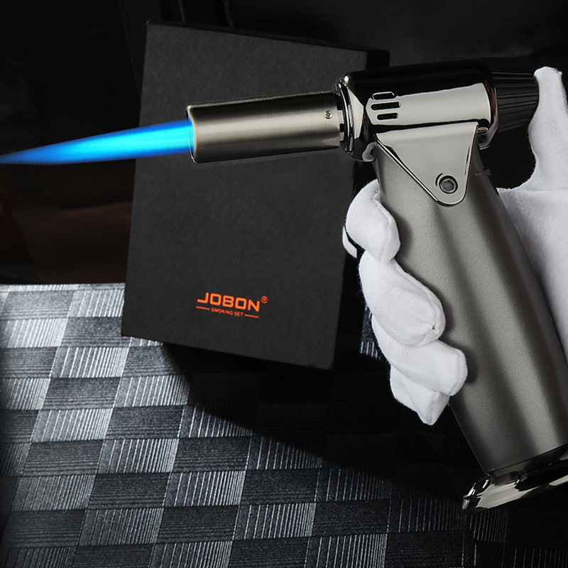 Jobon Zhongbang Manufacturer Wholesale Direct-Injection Lighter High-Power Moxibustion Cigar Barbecue Spray Gun Lighter