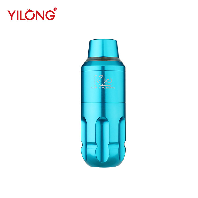 Yilong Tattoo Equipment New K2 Apocalypse Short Pen Short Pen Cut Line Fog All-in-One Motor Machine Beauty Makeup Cross Border