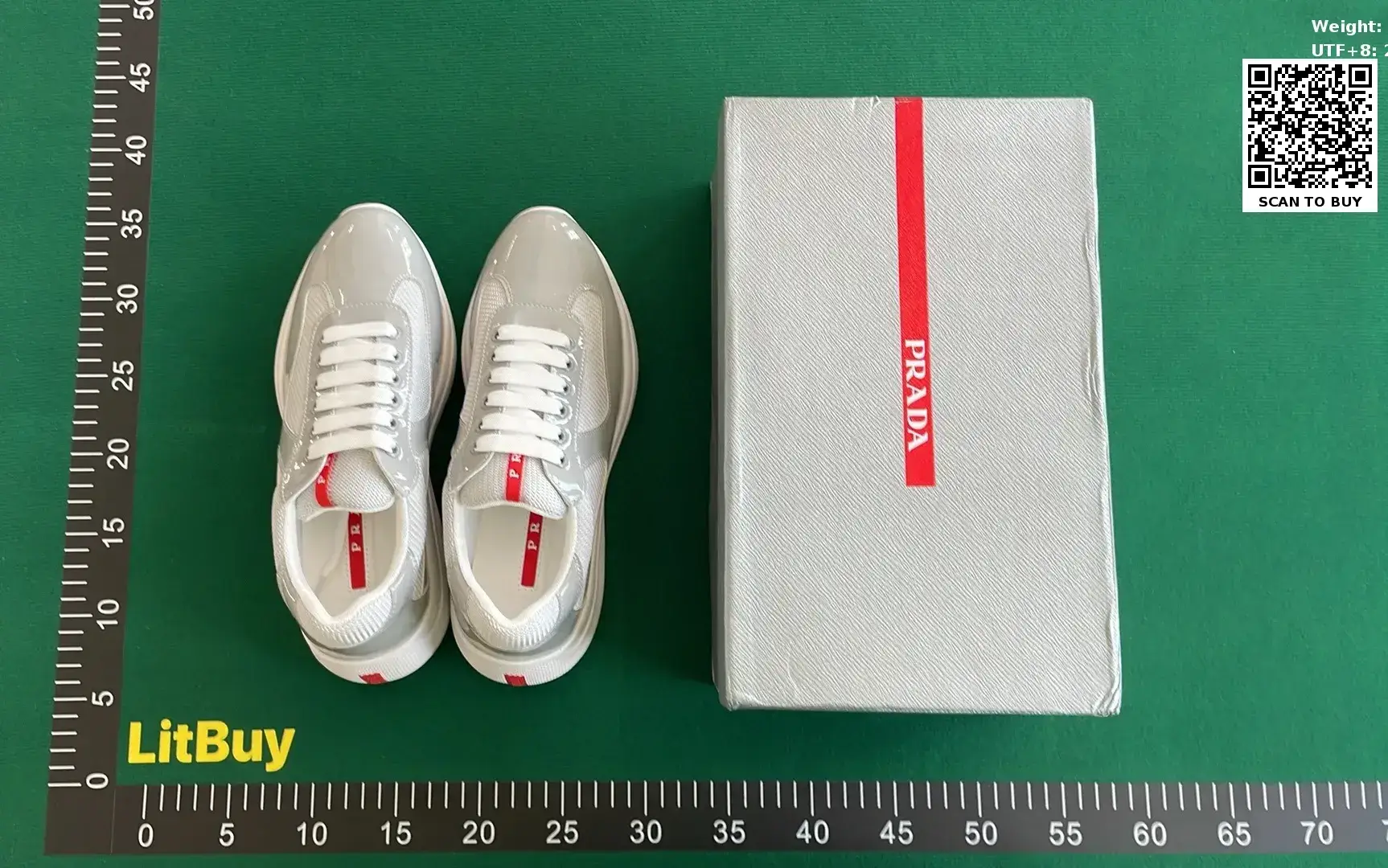 Prada Sneakers Silver