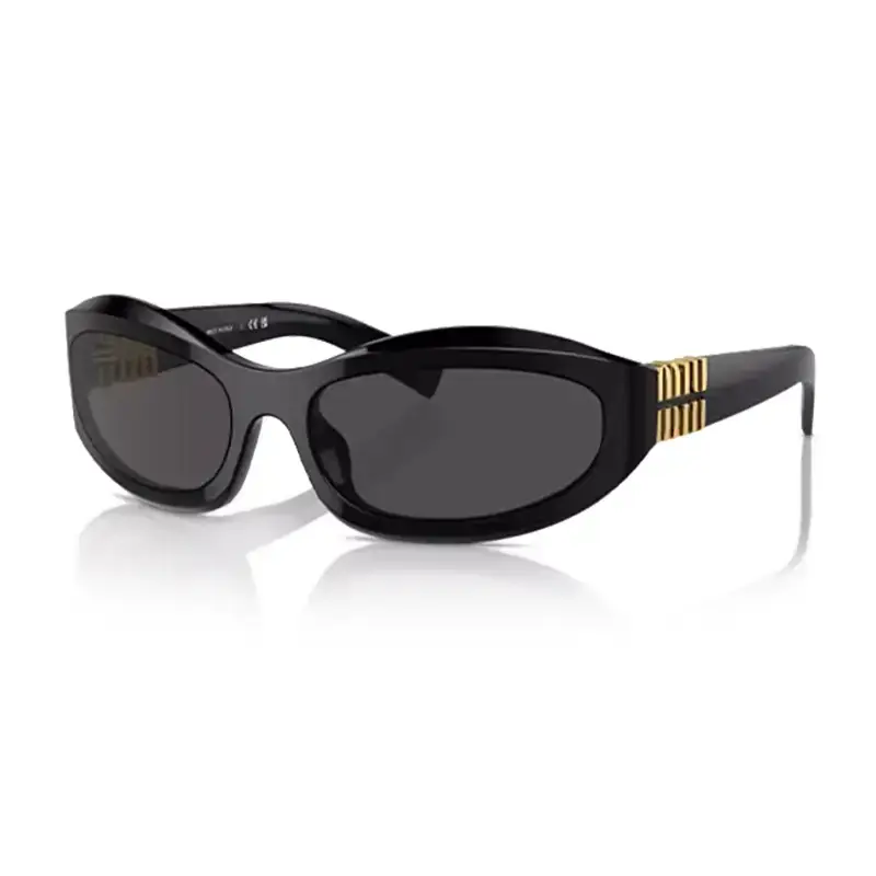 Futuristic Brown Goggles, Sunglasses, Women's High-End Headband, Sunglasses, Windproof and Uv-Proof Omu14Zsf