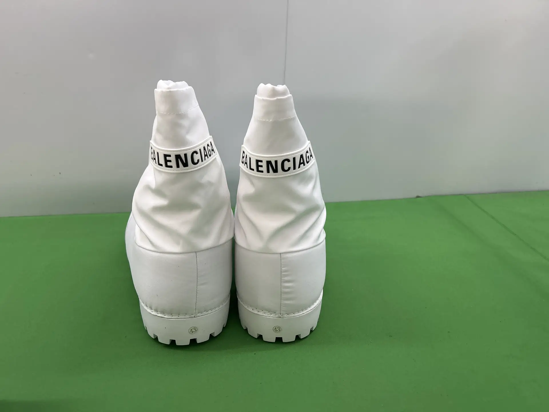 Balenciaga White Boots