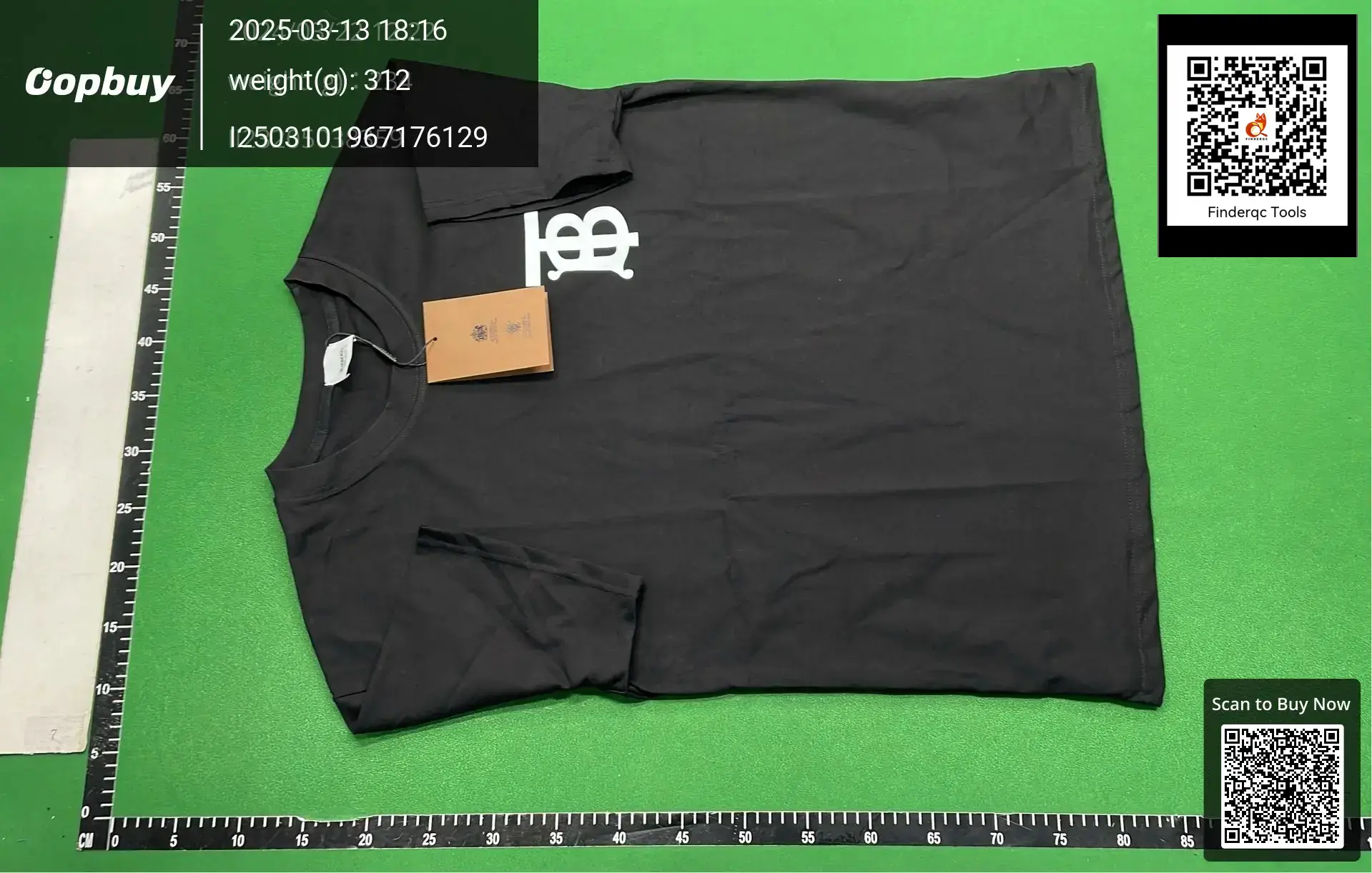 Burberry Logo T-Shirt Black