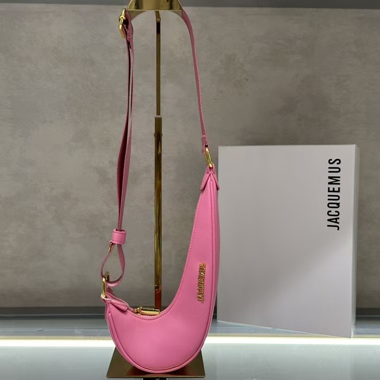 2024 New Jacquemus Crossbody Bag Ins Same Shoulder Underarm Bag Handbag Casual All-match Unisex Foto QC de 1688 na Qualit.ly