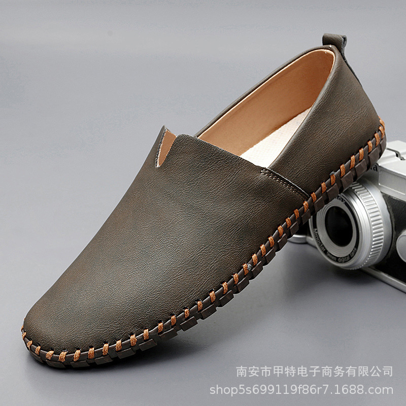 Summer New Large Size Cross-Border Lazy Shoes, Foreign Trade Casual Shoes, Business Formal Shoes, Low-Top Shoes, Loaf Men's Shoes