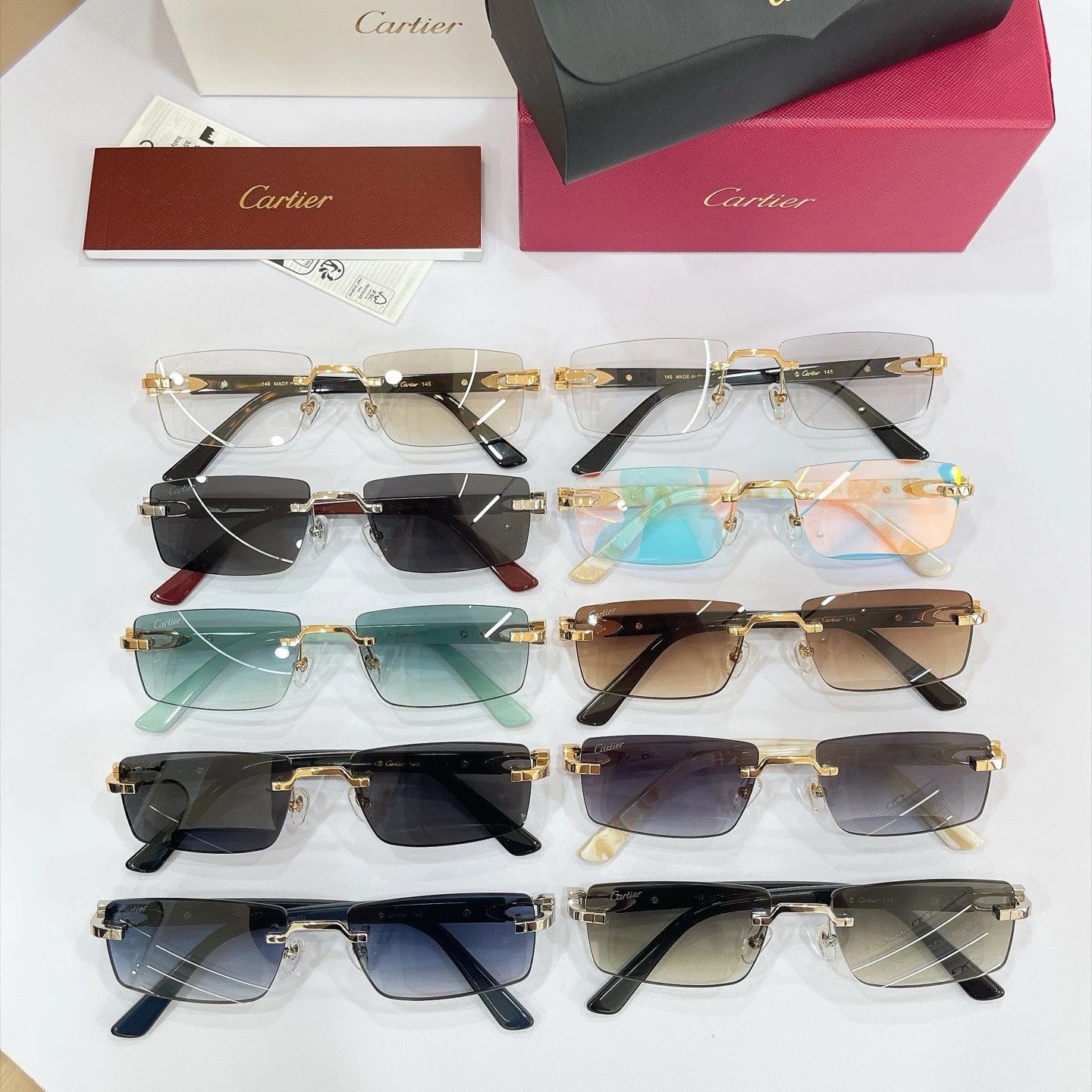 《原单》 Cartie*卡*新款太阳镜🕶️墨镜✨✨✨MODEL:CT0579S✨✨✨SIZE:145✨✨✨变色镜片