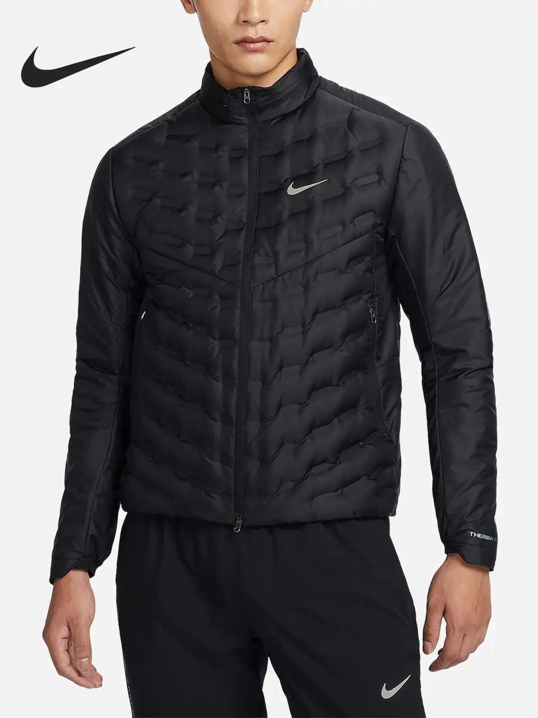 Nike/Authentic 2023 Winter New Men's Warm Sports Stand up Down Jacket FB7557