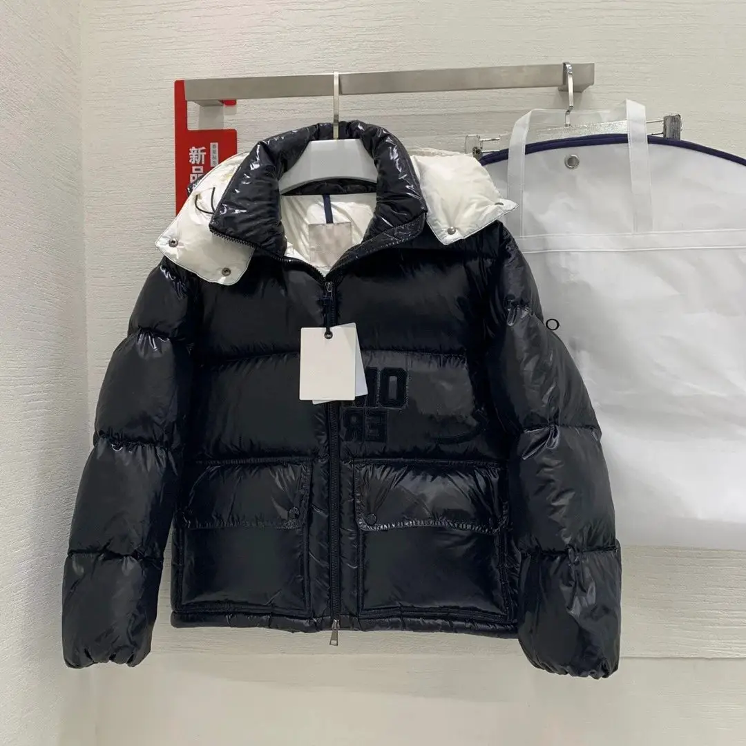 WT-高品质 NFC芯片 短款可拆卸帽子时尚精致百搭秋冬羽绒服