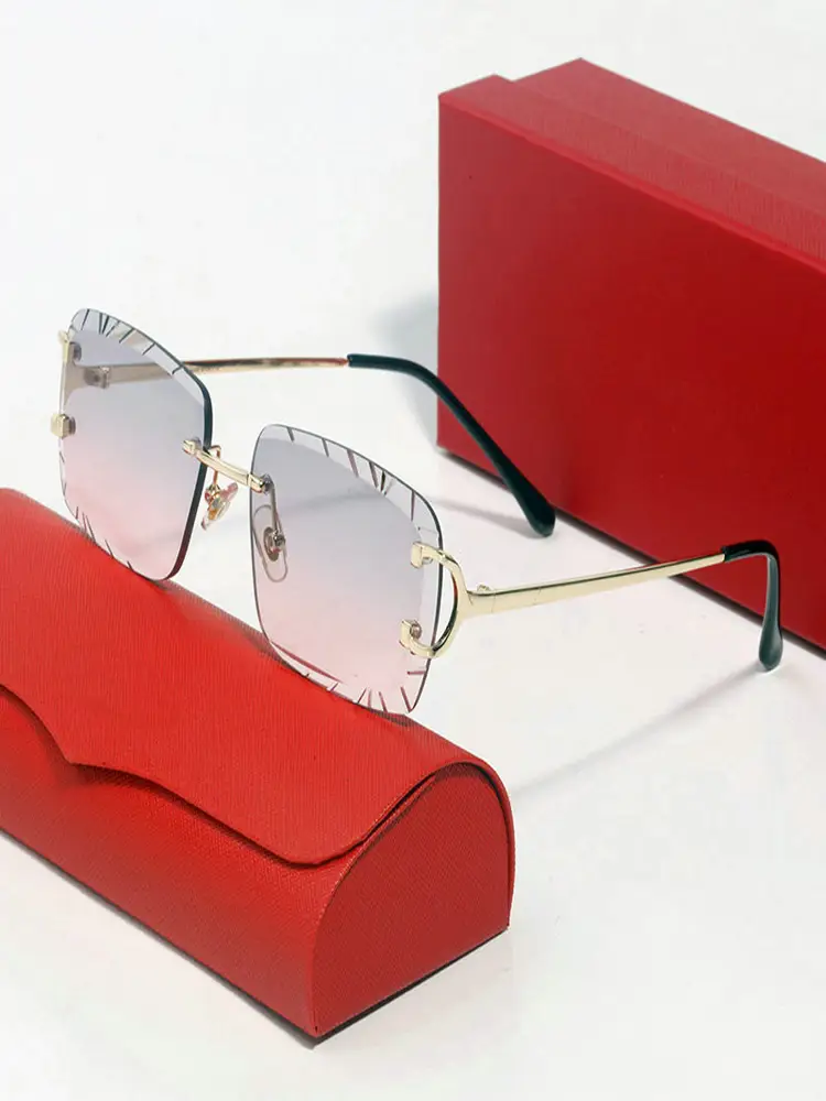 New arrival men's card home Stylish Casual sunglasses women's anti-ultraviolet sunglasses Plaid sports sunscreen Couple fashionable glasses