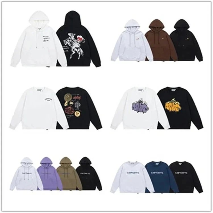 纯色连帽情侣毛圈卫衣男女款春秋季潮流宽松外套      repcnfans.com QC 照片，来自 WEIDIAN Qualit.ly