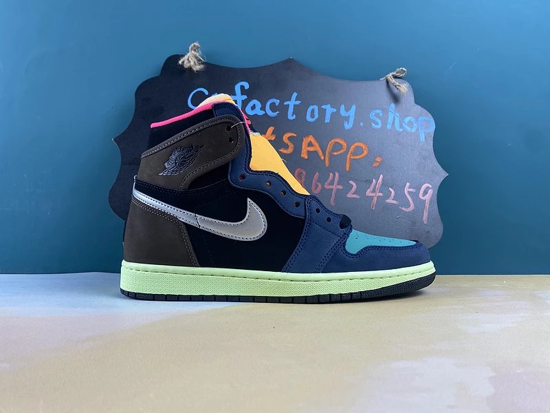 H42CN Jordan 1 Retro High Tokyo Bio Hack-555088-201
