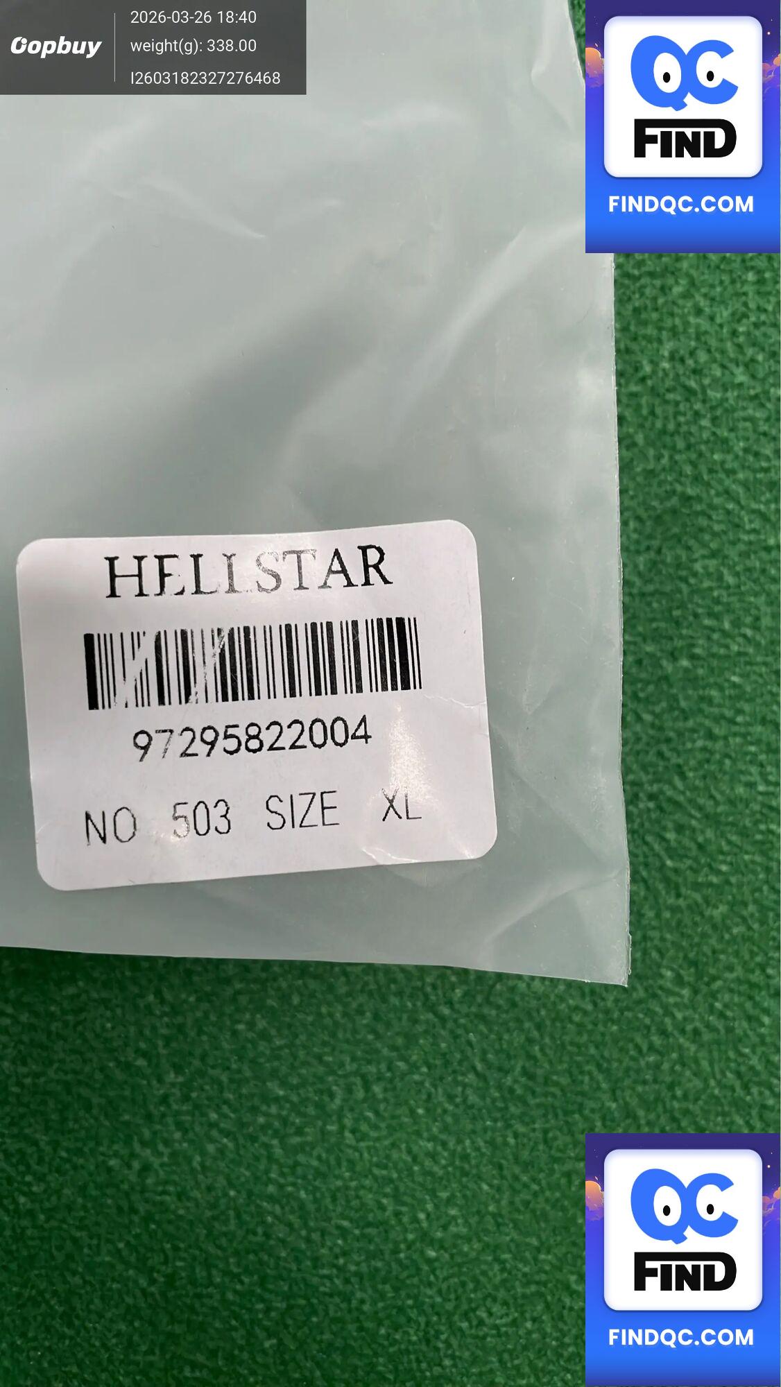 Hellstar Hellstar Beauty Trendy High Street Pure Cotton Loose Short-Sleeved T-Shirt — QC-foto 2