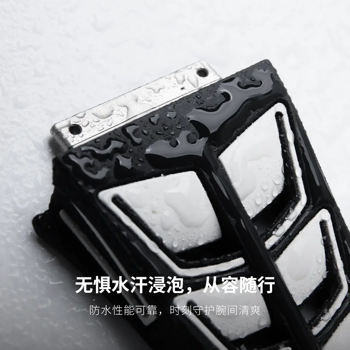 Suitable for Richard Mille Fluororubber Watch Strap Rm030/035-02 Series Titanium Steel Stainless Steel Two-Color Men