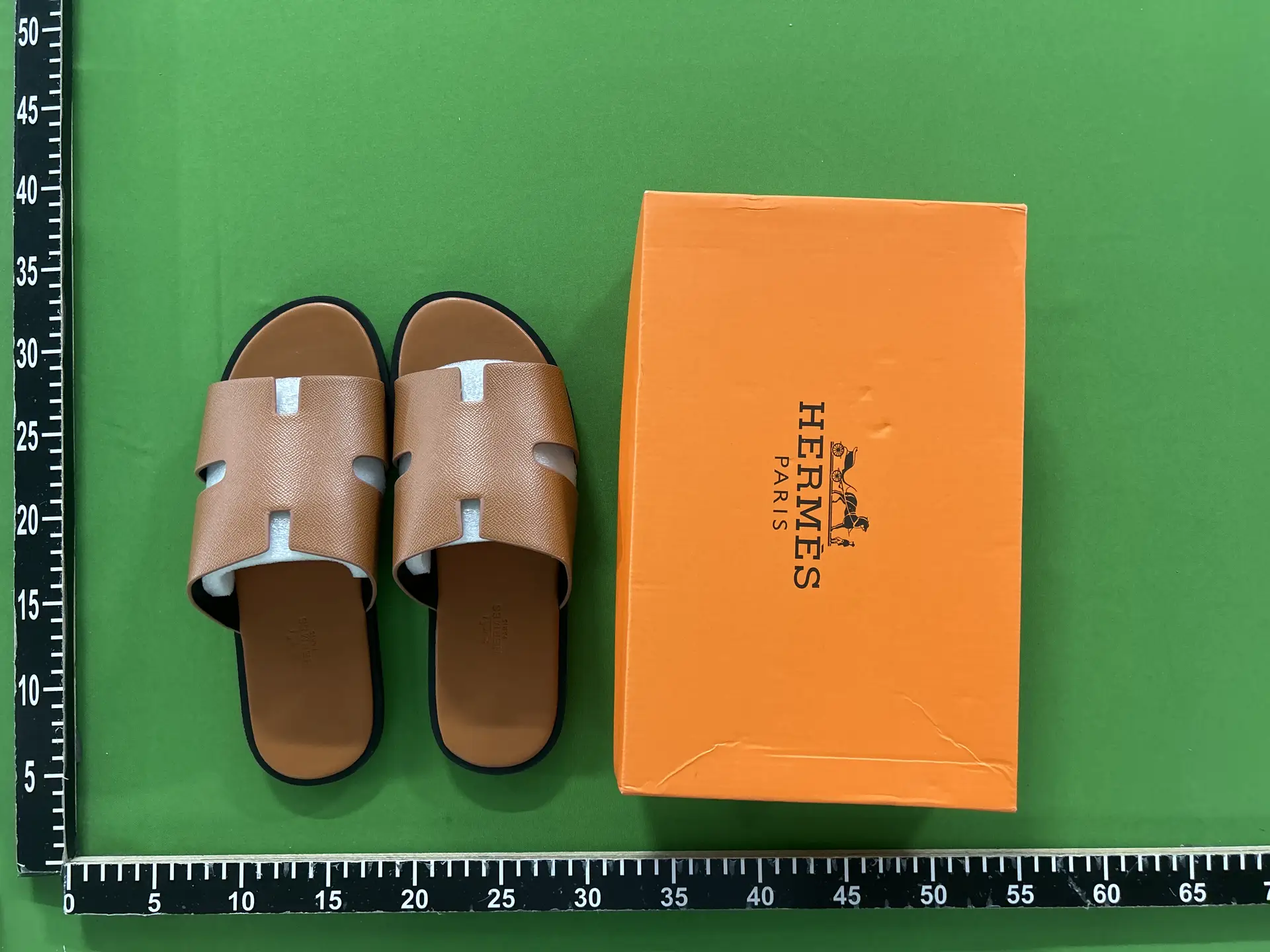 Hermes Oran Sandal Tan