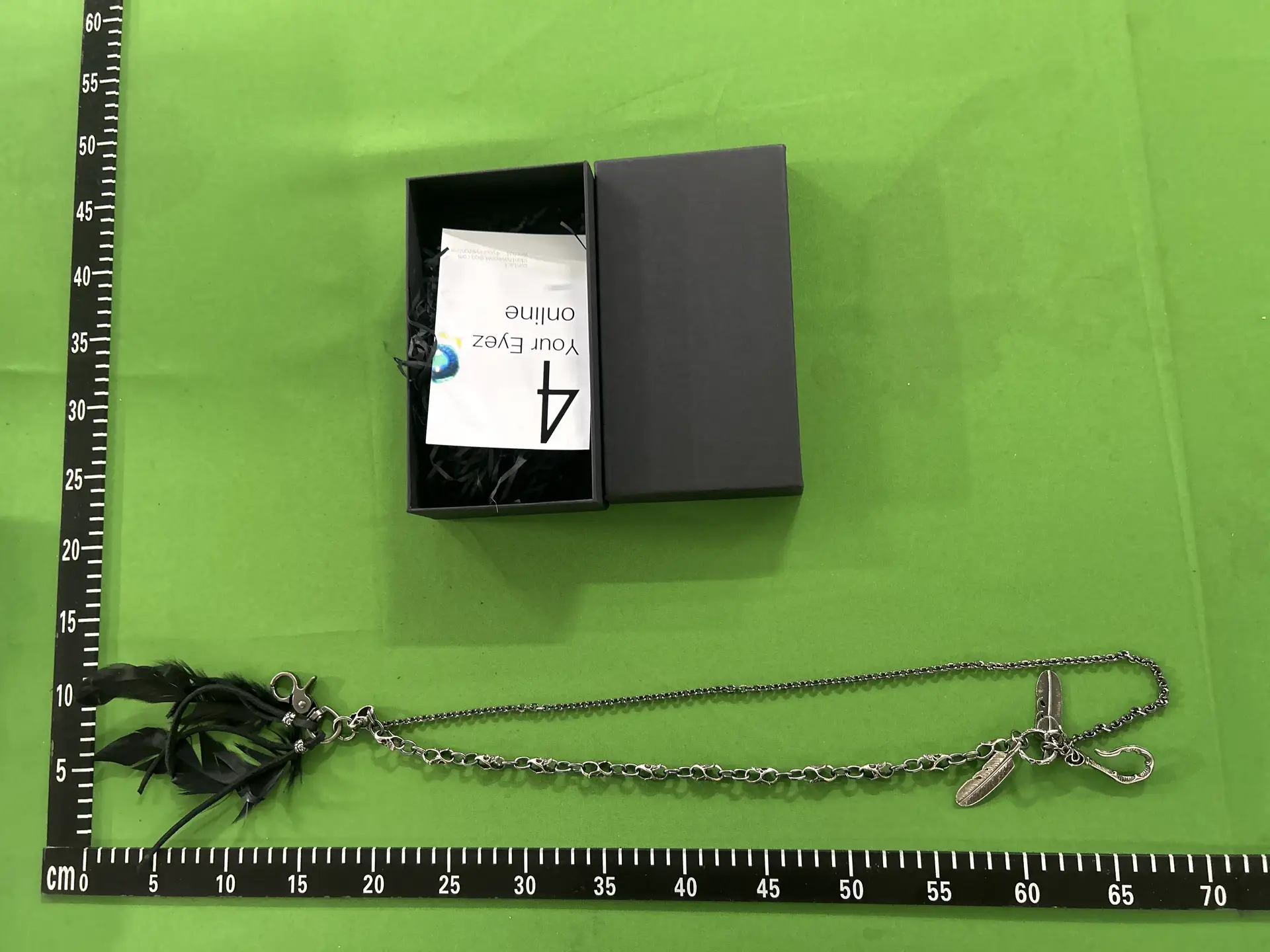 Without Me/Pantchain Handmade Original Visual Feather Dark Pioneer Pantchain Pendant Skull