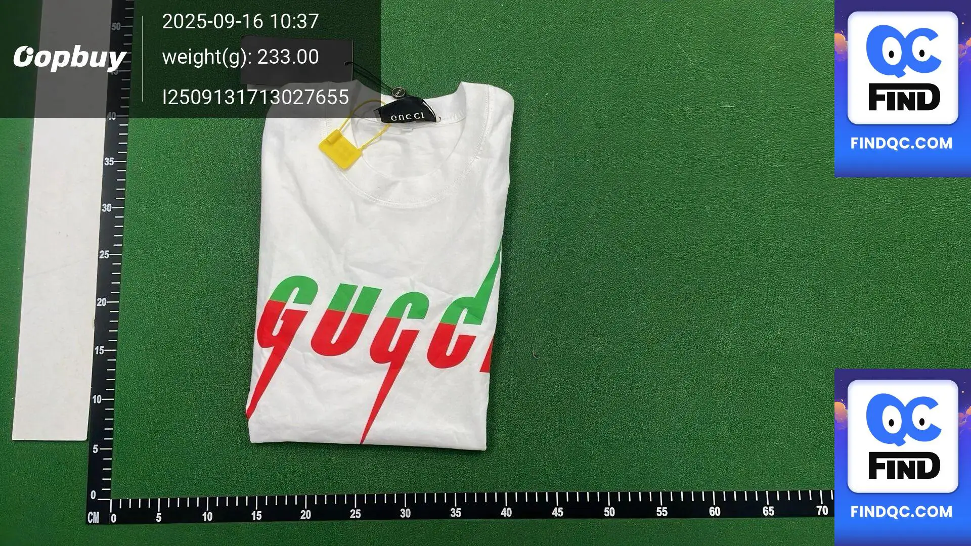Gucci Classic Lightning Big G Printed T-Shirt