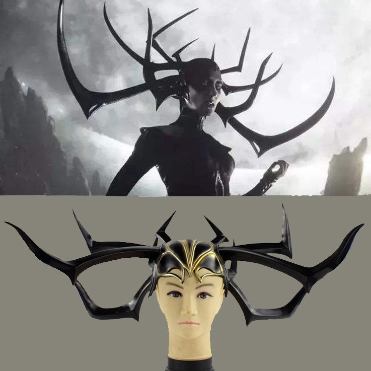 Hella mask the goddess of death, Hella Thor 3: The gods around dusk cosplay Halloween Hella helmet