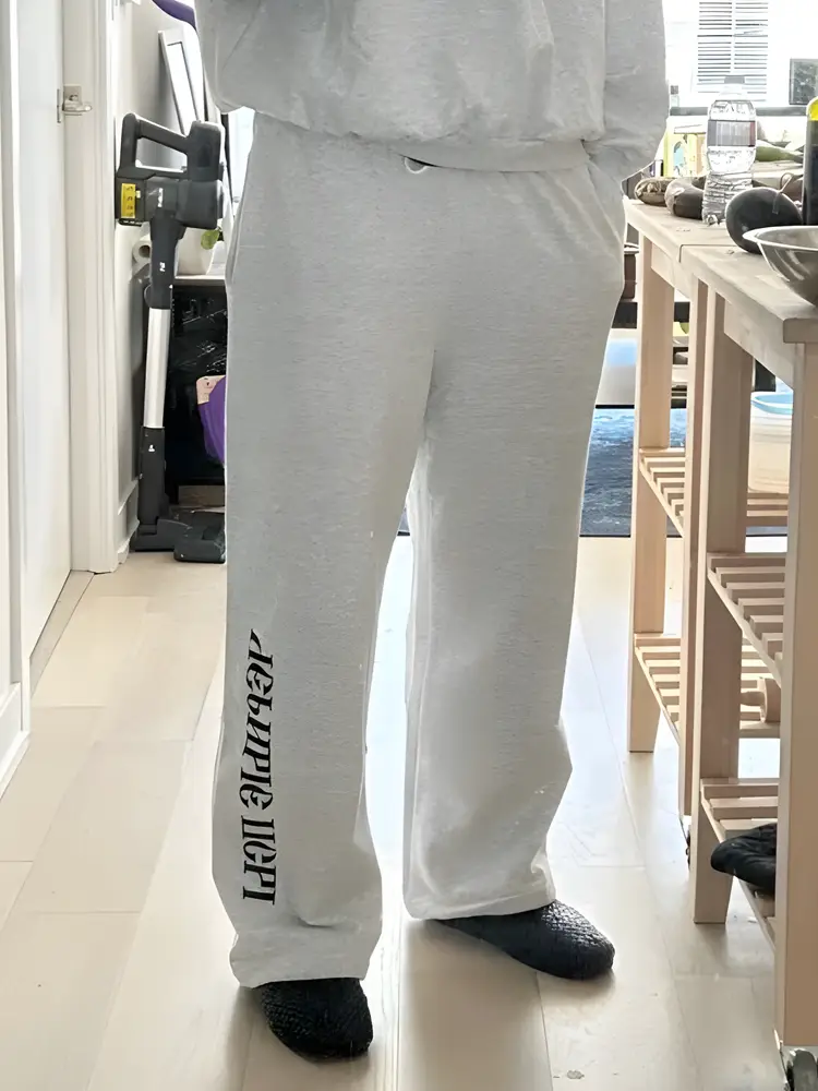 Yeezy Joint Kanye Kanye's Same Style Gosha Black Dog Russian Loose American Gray Guard Pants Men pants