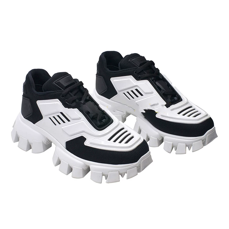 2026 New Fashion Show Platform Height-Increasing Dad Shoes for Men and Women, Breathable Mesh Genuine Leather Non-Slip Casual Shoes Trendy