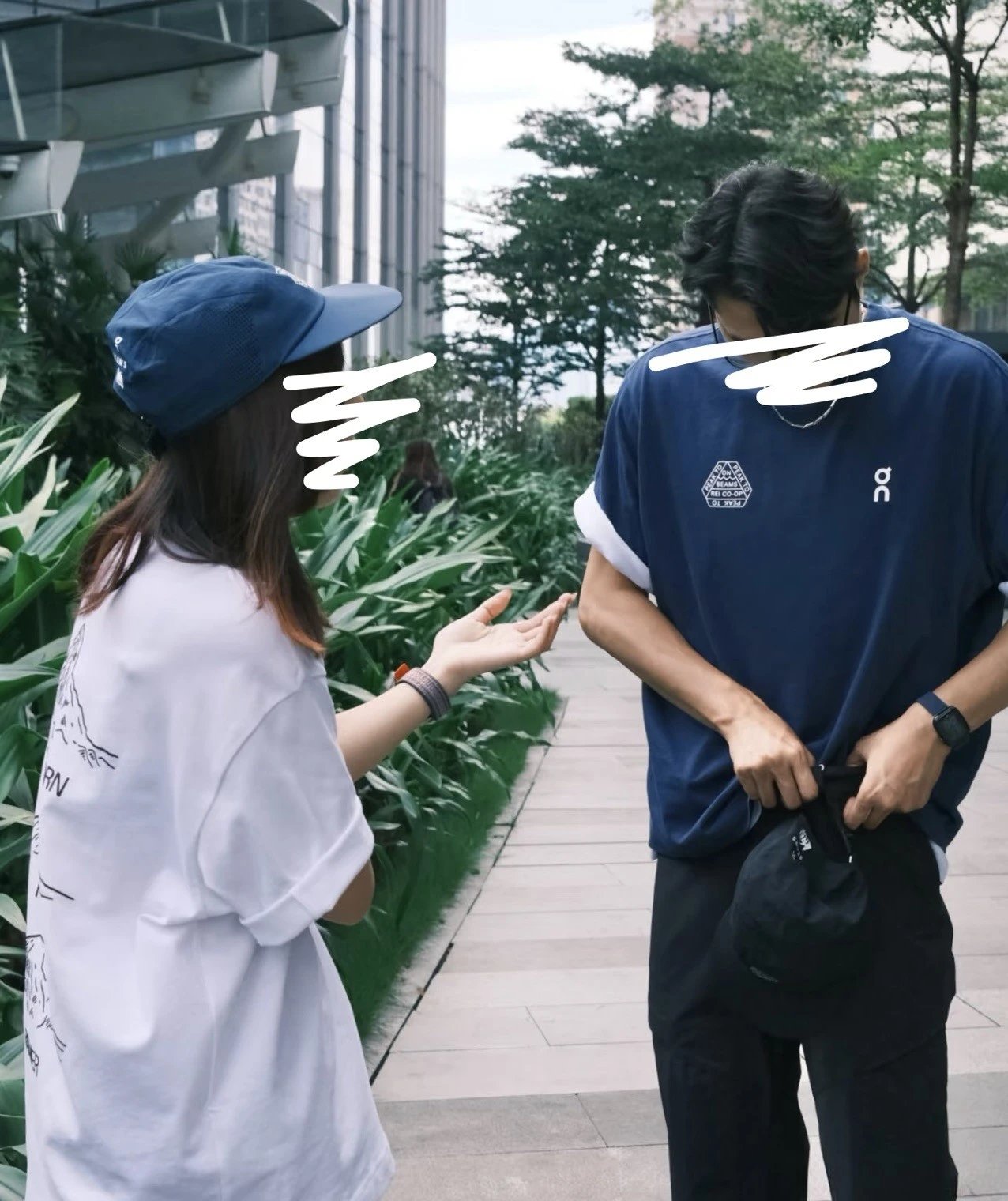 25AW BEAMS ON X REI CO-OP STUDIO-T SHIRT户外休闲短袖T恤