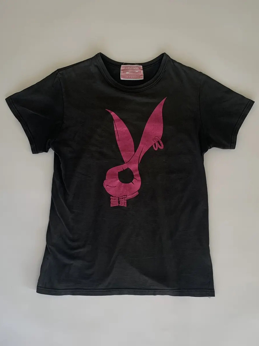 Beauty: Beast Style 00Ss Dark Knight Playboy T-Shirt Short-Sleeved T-Shirt