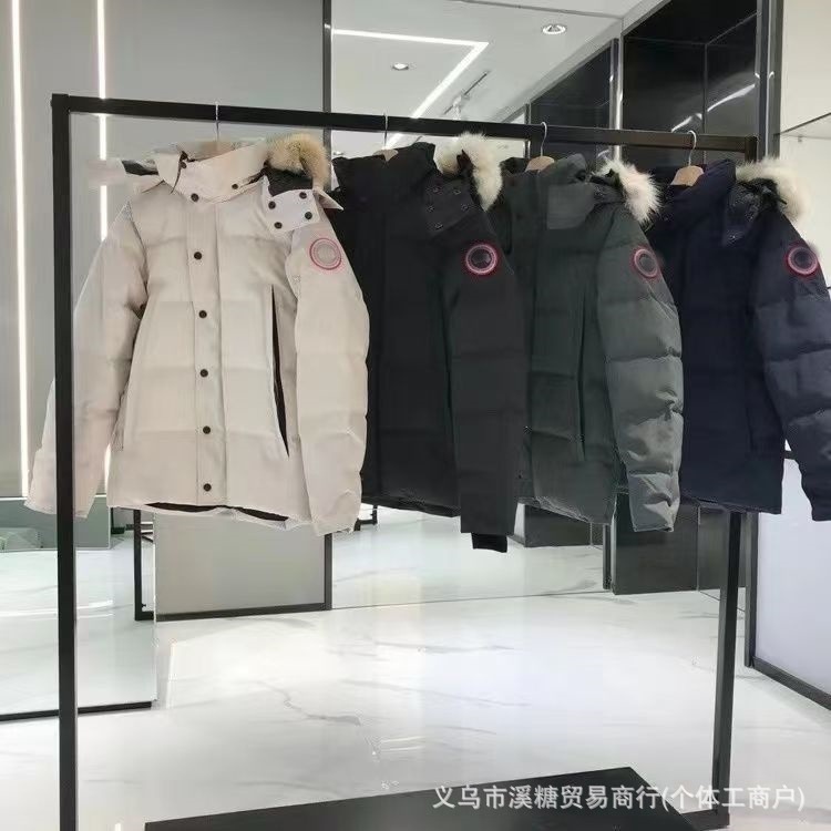 New High-End Authentic Canada Goose Large Pocket Parka Jacket for Men and Women, Couple's Style, Hooded, Thickened, Warm, Windproof Coat QC-foto från 1688 på Qualit.ly