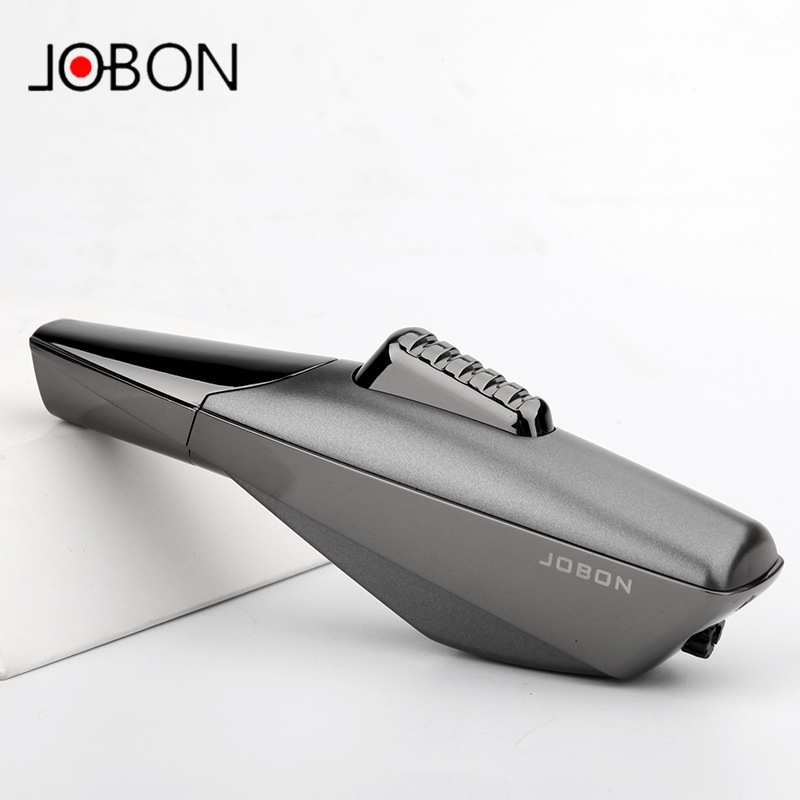 Jobon Chinese Inflatable Lighter Creative Stylish Yacht Shape Blue Flame Point Moxibustion Straight Cigar Lighter