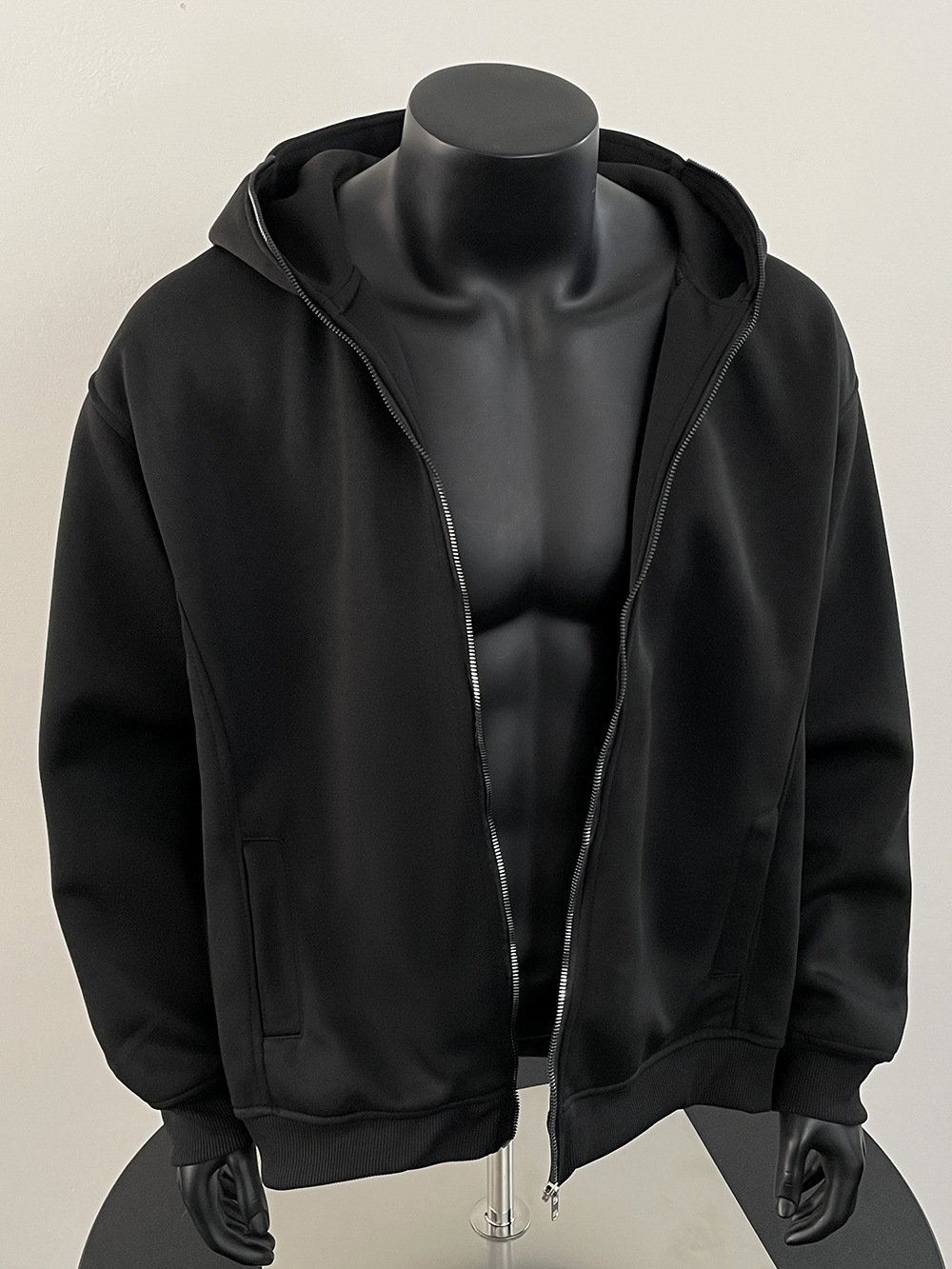 Factory in stock cotton hooded men's and women's vests fall/winter new 360G high quality trend Joker solid color coat