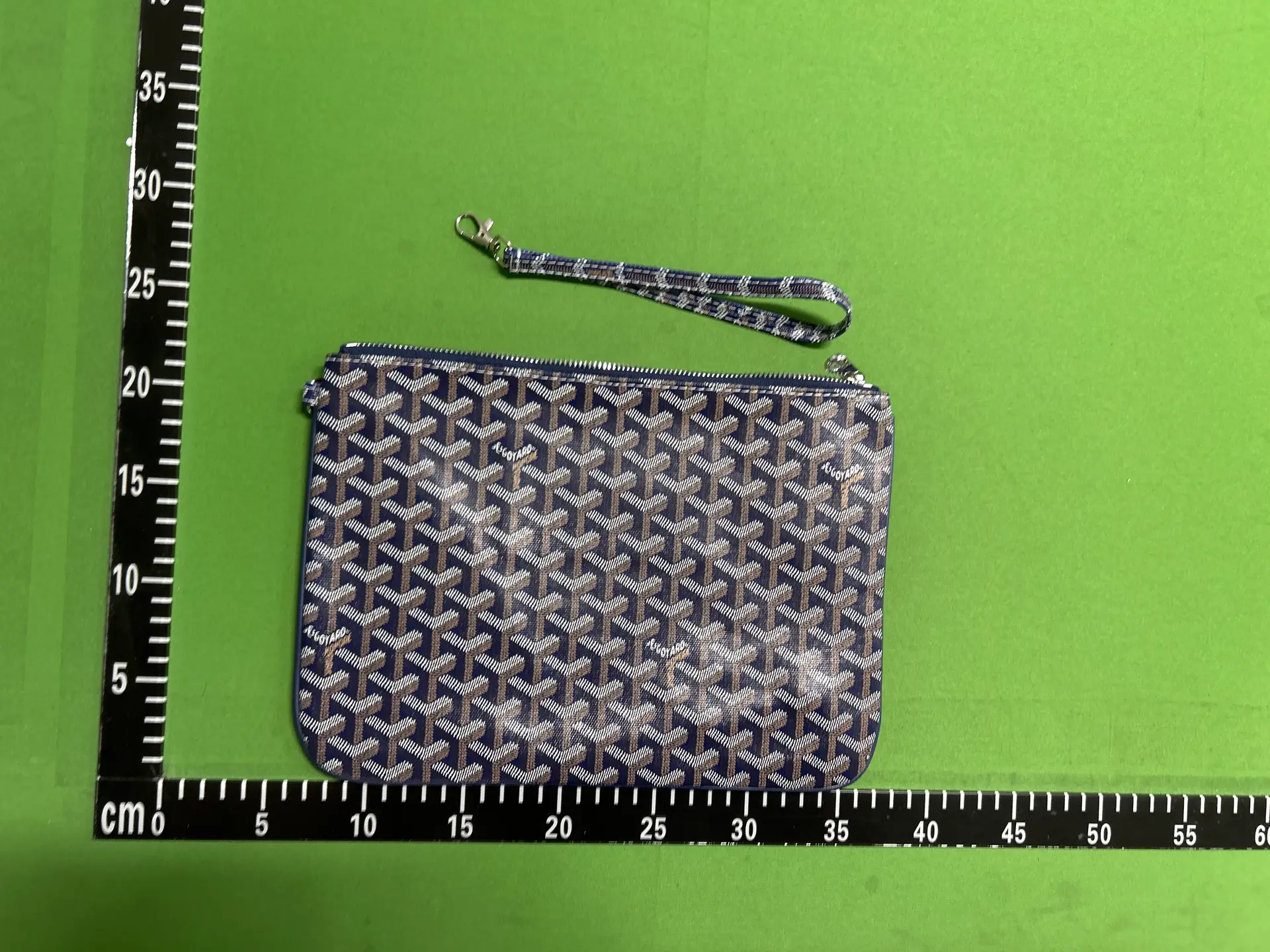Goyard Saint Louis PM clutch navy