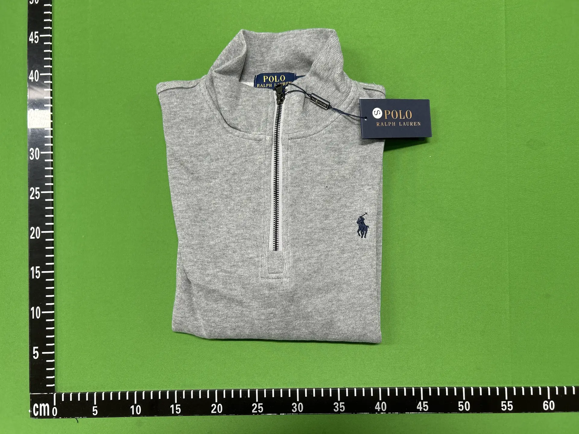 Polo Ralph Lauren Quarter Zip Sweatshirt Grey