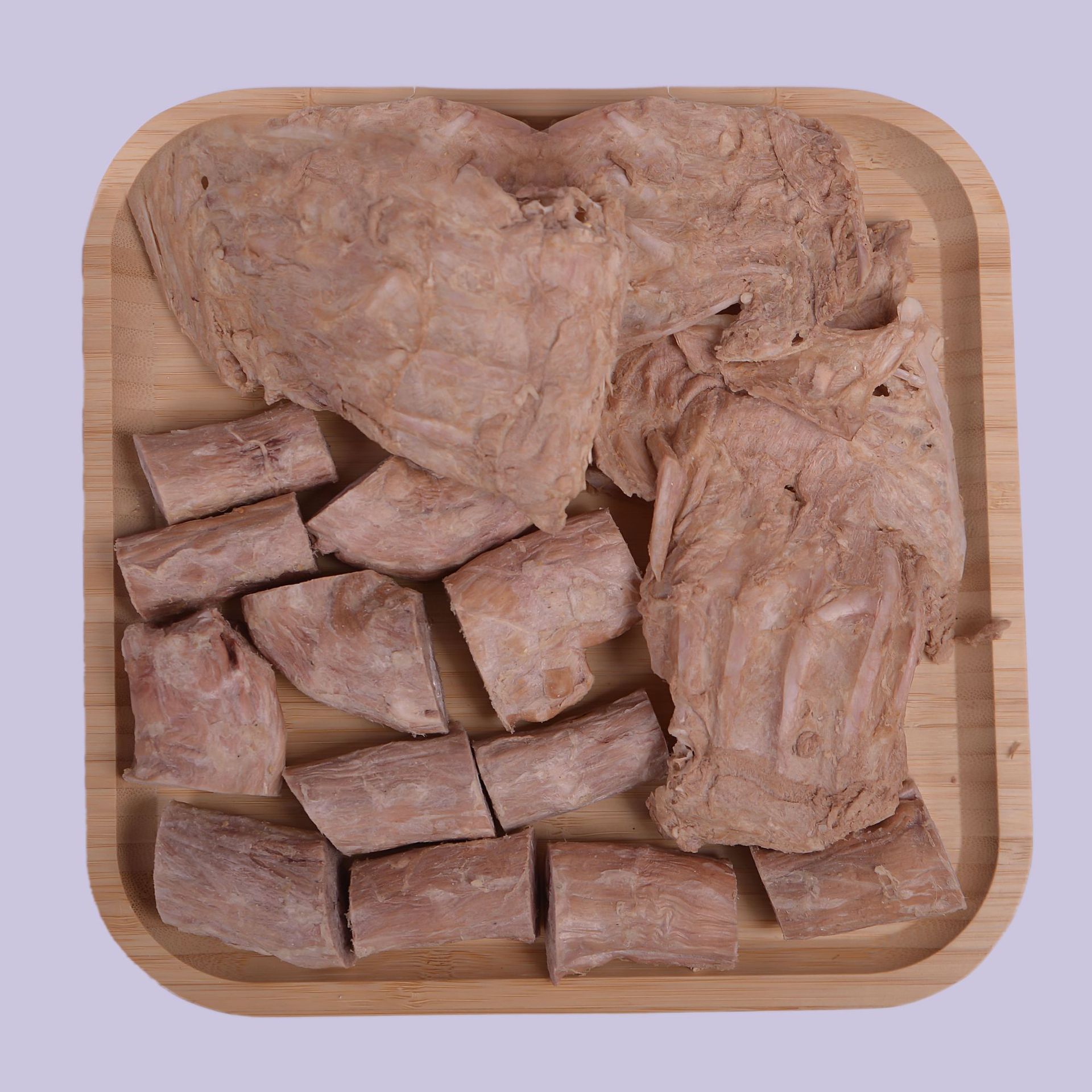 Freeze-Dried Goose Ribs and Goose Necks, Cat Treats, Raw Cut Goose Meat, Dog Food, Mixed Food, Dental Training Rewards