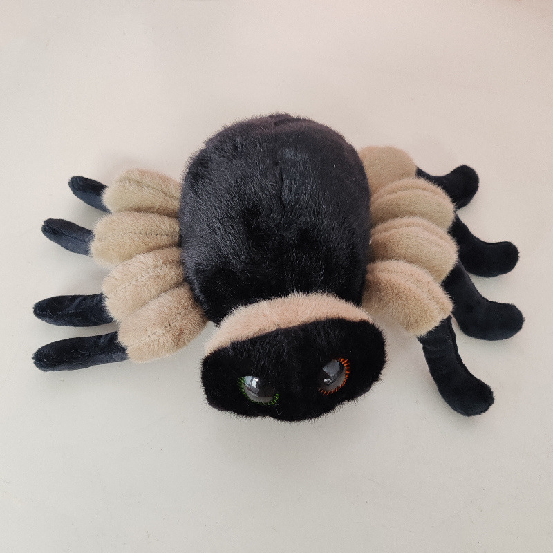 Simulation Spider Doll Spoof Halloween Props Plush Toy Doll Living Room Decoration Rag Doll Plush