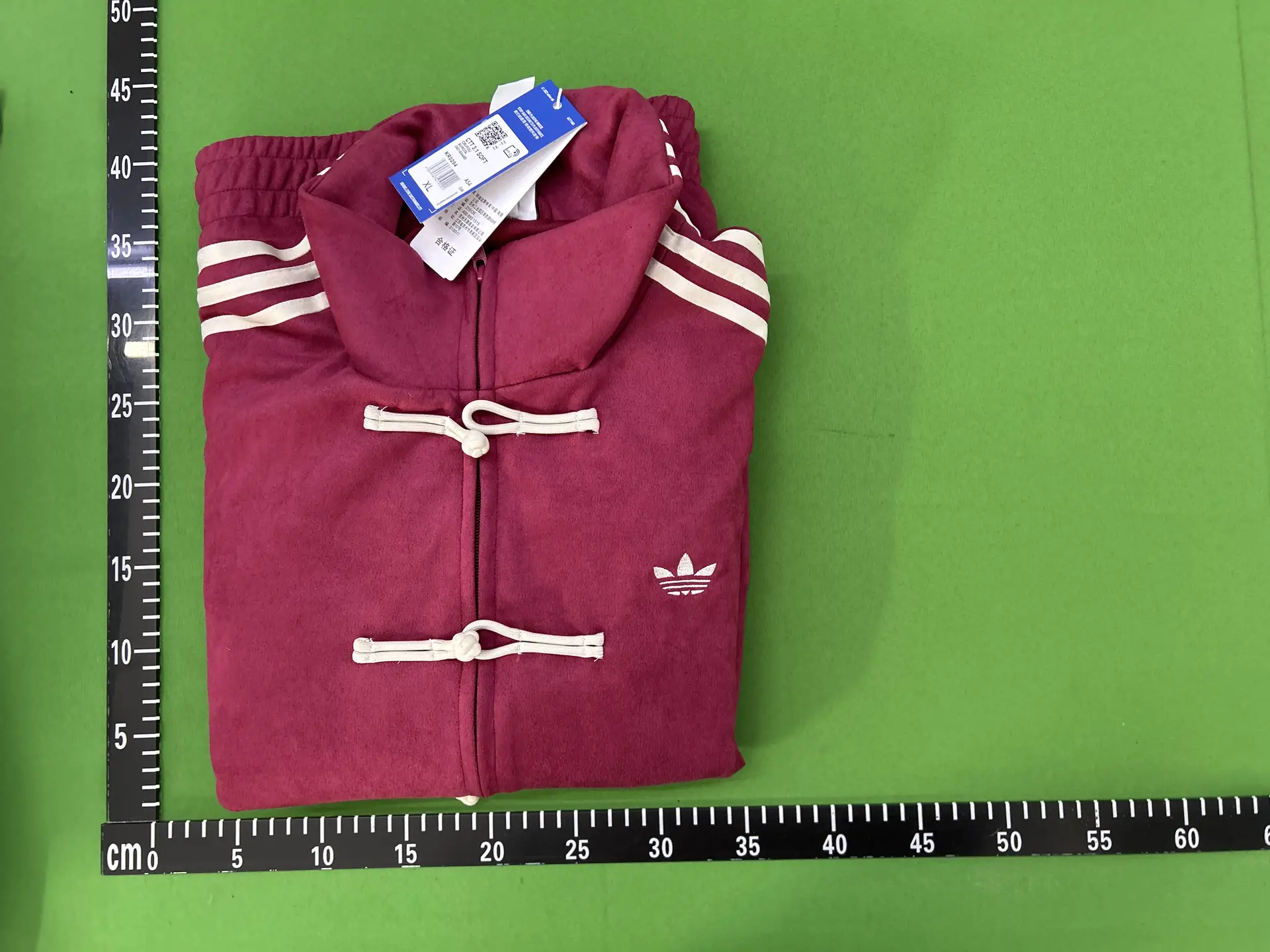 Adidas Trefoil Track Jacket Burgundy