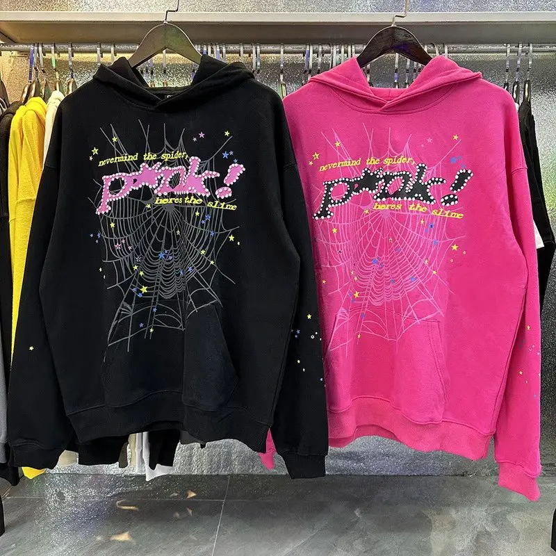 Europe and the United States hip-hop singers printed men and women couples sweater hoodie set