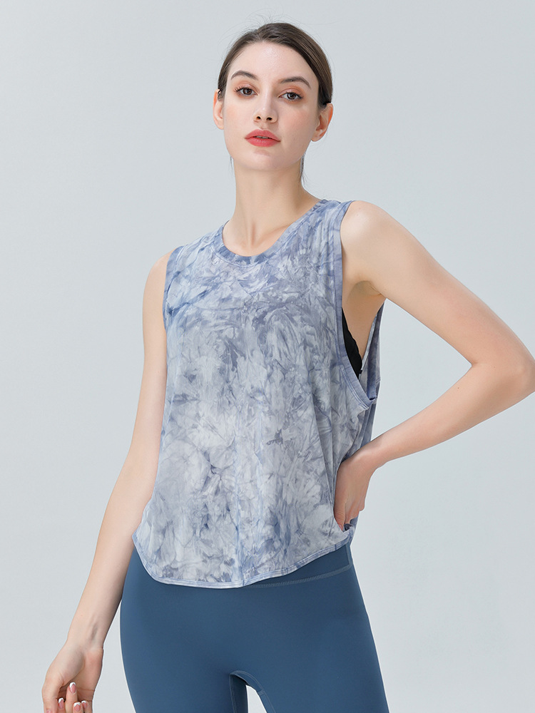 New Style Yoga Tops, High-End Sports Cover-Ups for Women, Loose-Fitting Running Quick-Drying T-Shirts, Fitness Vests for Women, Mesh