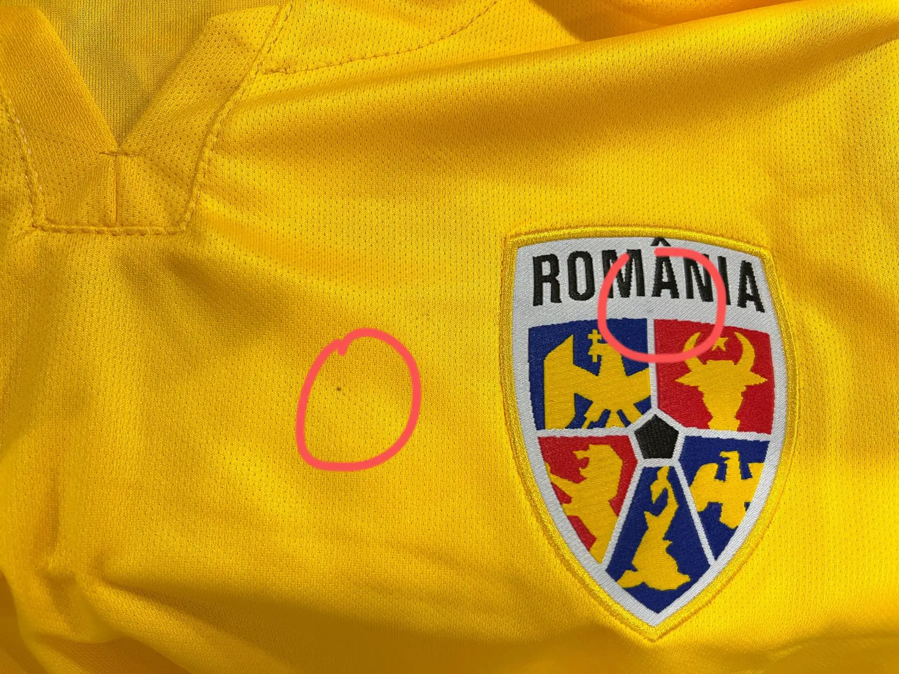 Romania football jersey