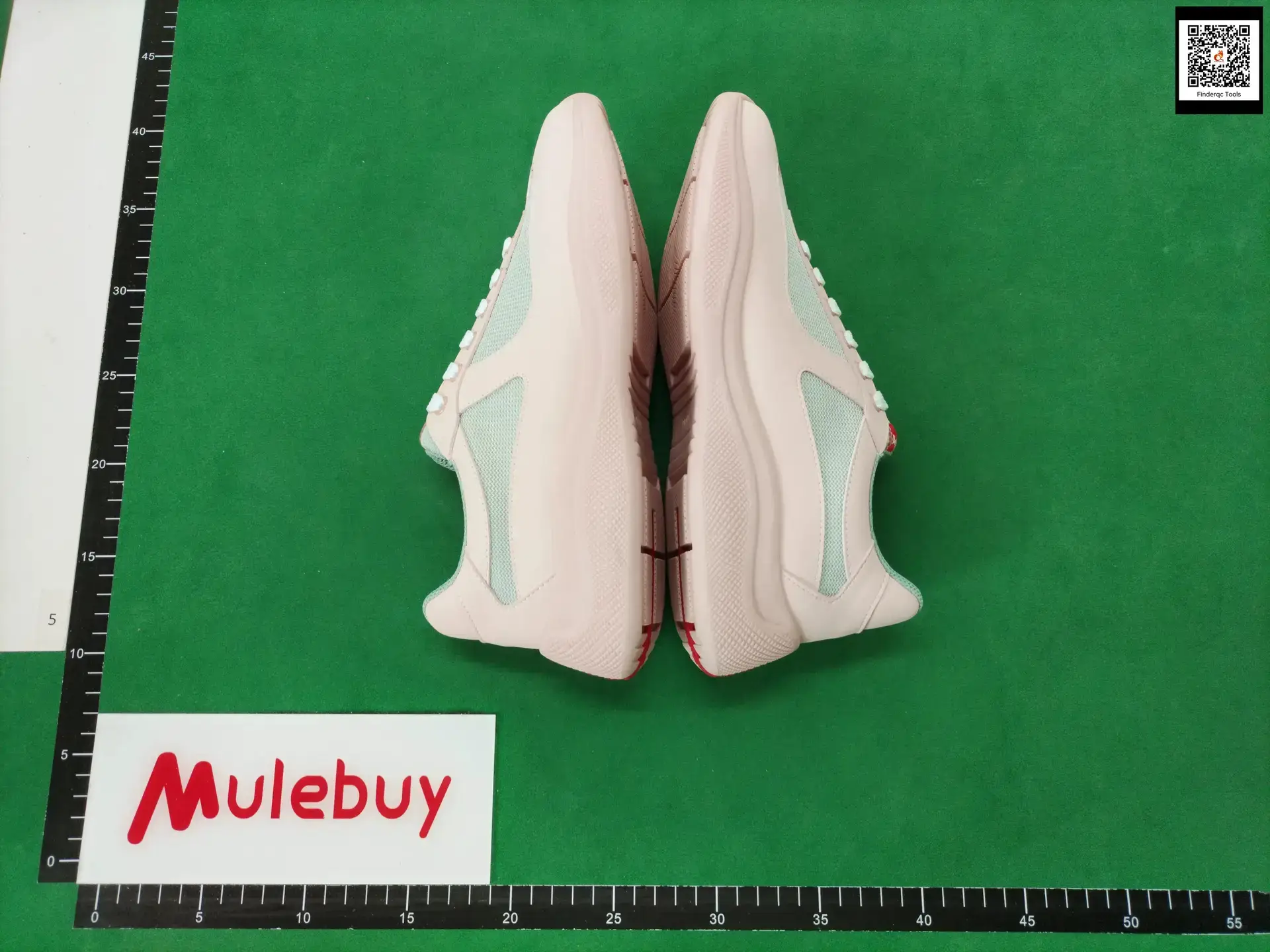 Prada Pink Mesh Sneakers