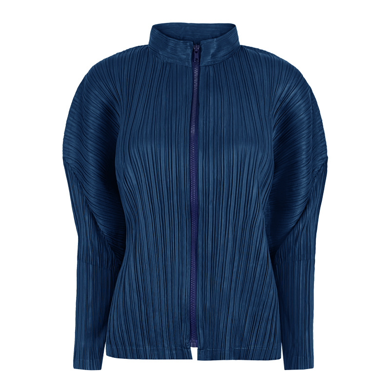 2026 New Women's Jacket Top Long-Sleeve Zip-Up Loose Casual Lantern Sleeve Shirt Nanyou Spring Women's Clothing