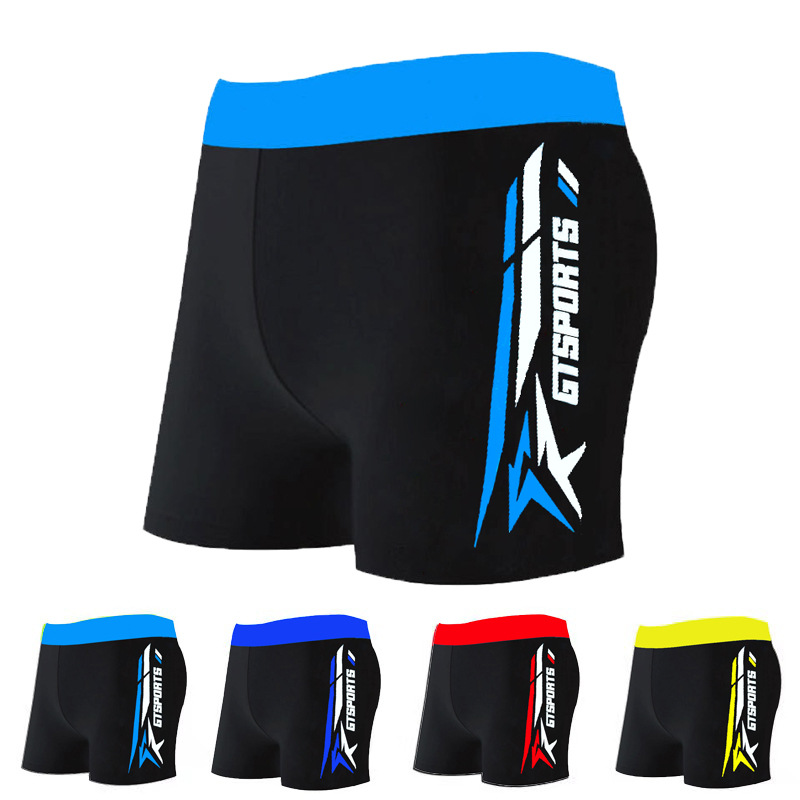 New sports swimming trunks for large children swimming trunks for teenagers beach hot spring fashion Joker beach pants wholesale