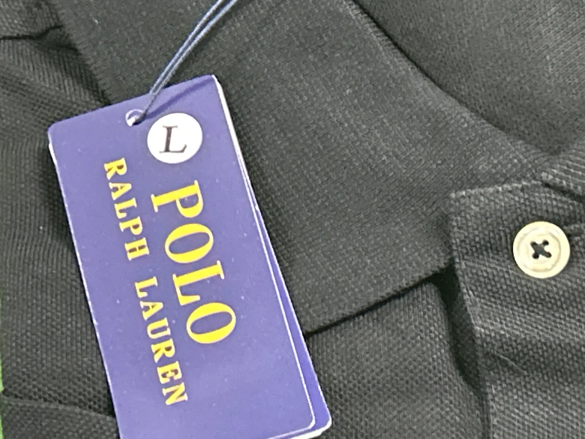 Polo Ralph Lauren Black Polo Shirt