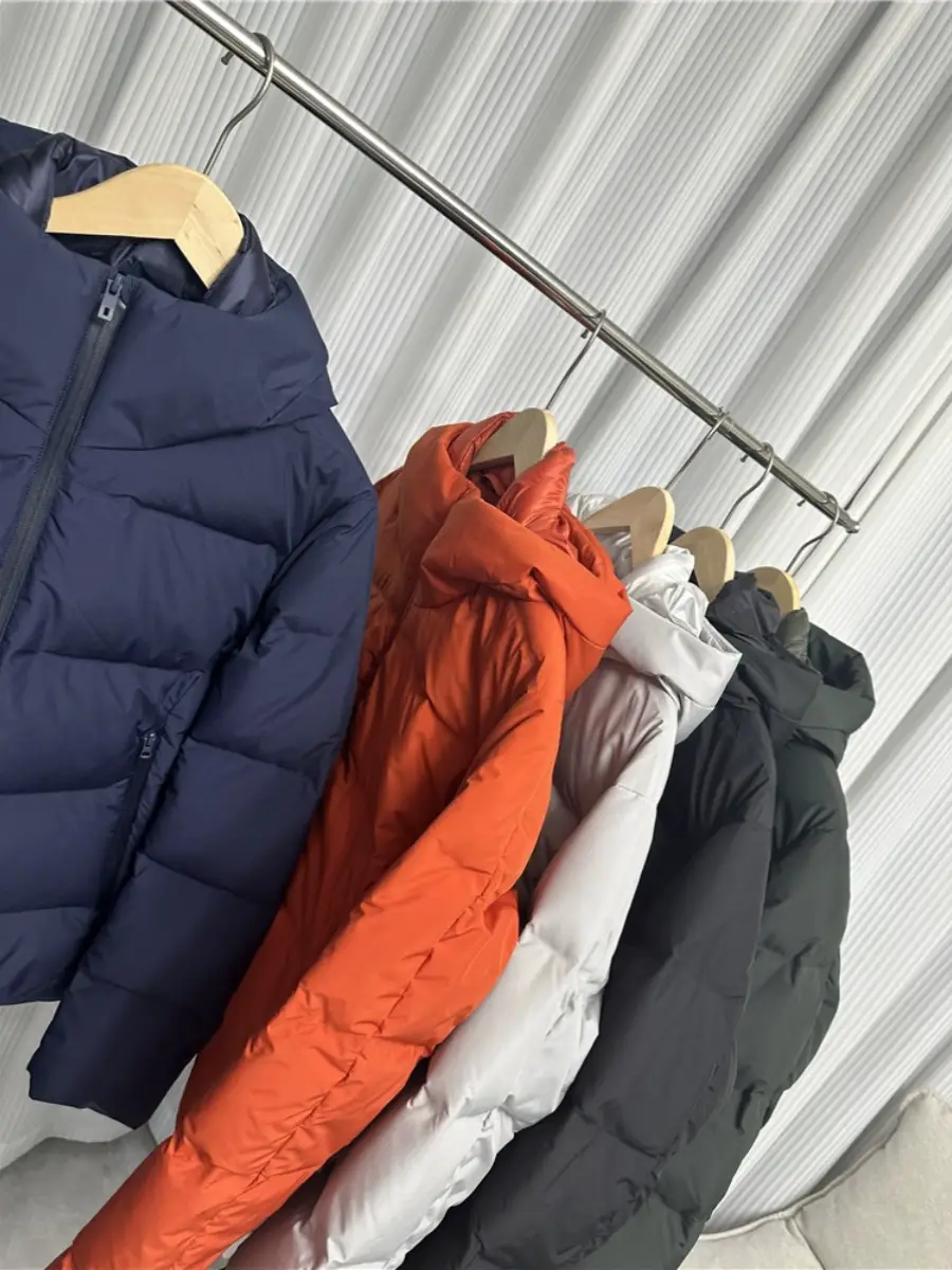 Same Style as U! Cabinet 999! Winter Men's Seamless down Jacket, Fluffy and Thick, Hooded Puffer Jacket