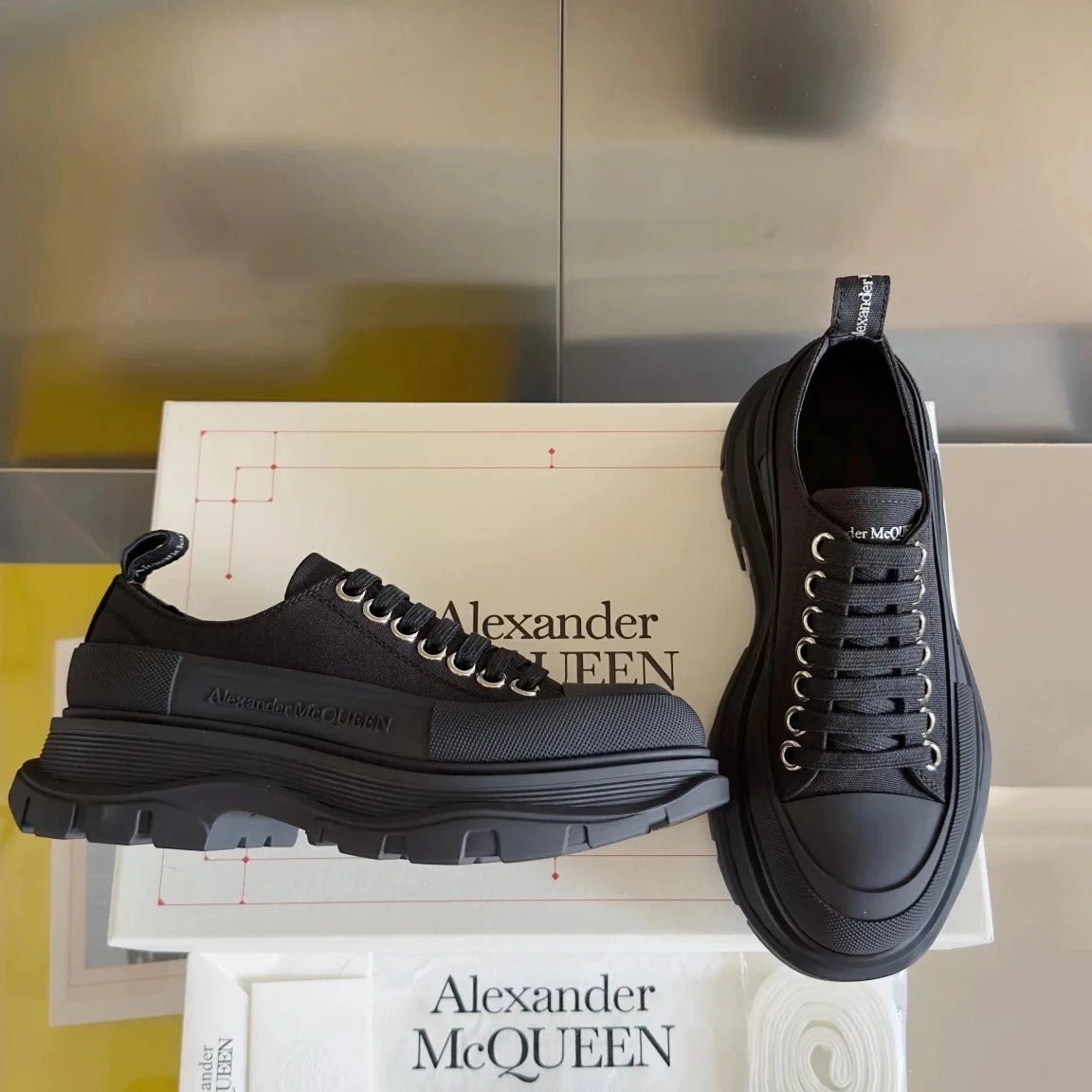 Alexander McQueen Thick Sole Sneakers