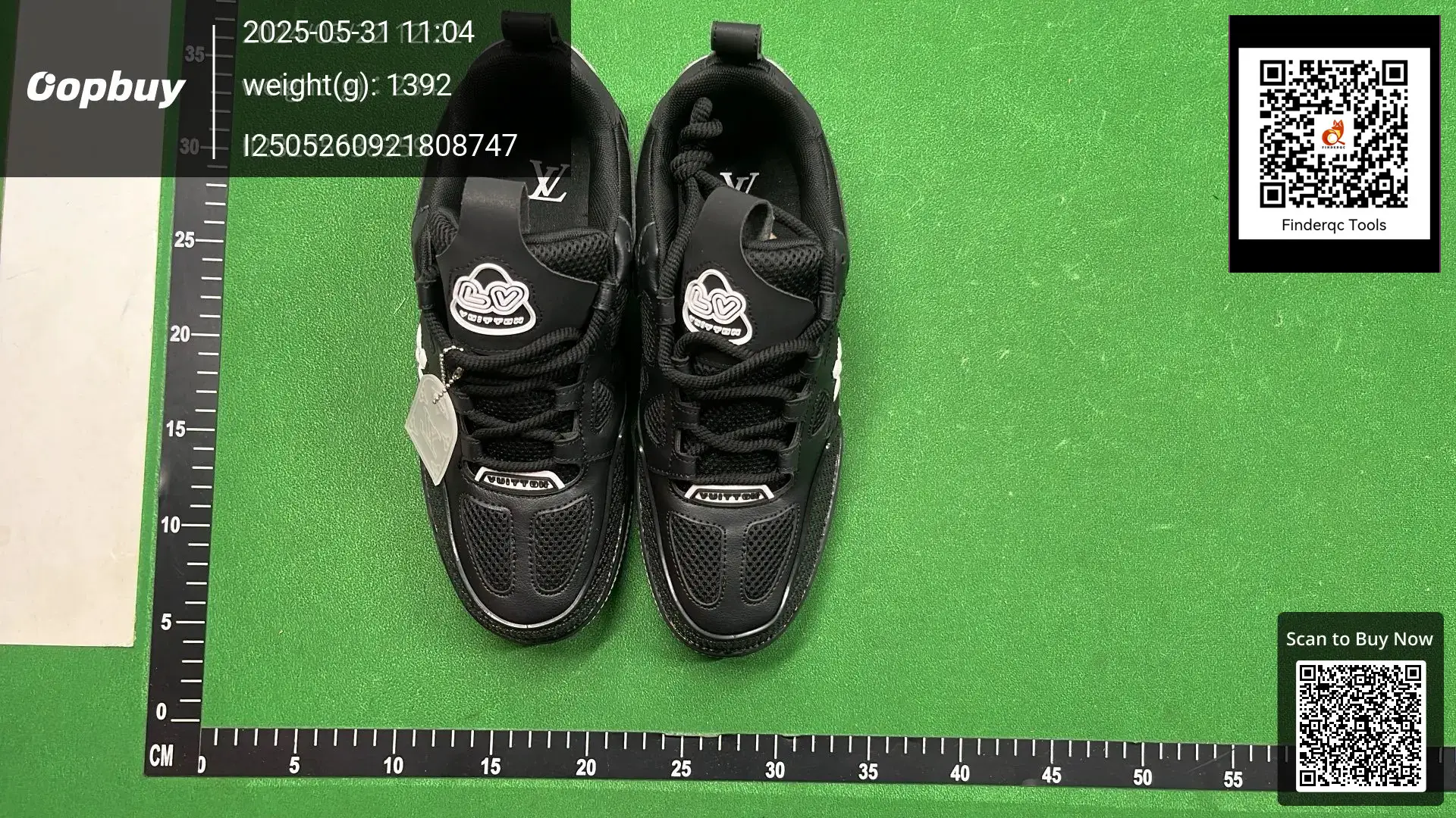 Louis Vuitton LV Trainer Black